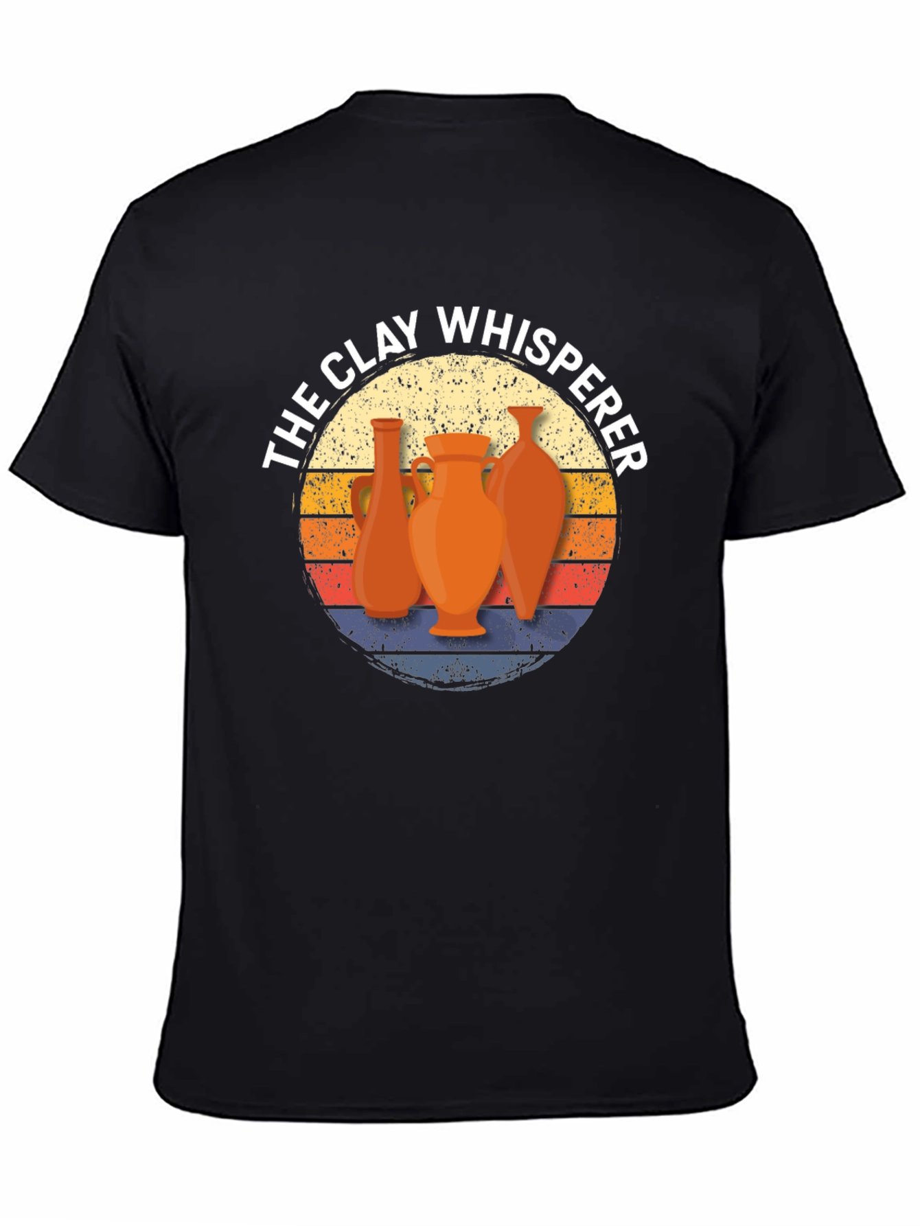 The Clay Whisperer T-Shirt Pottery Retro Graphic Tee