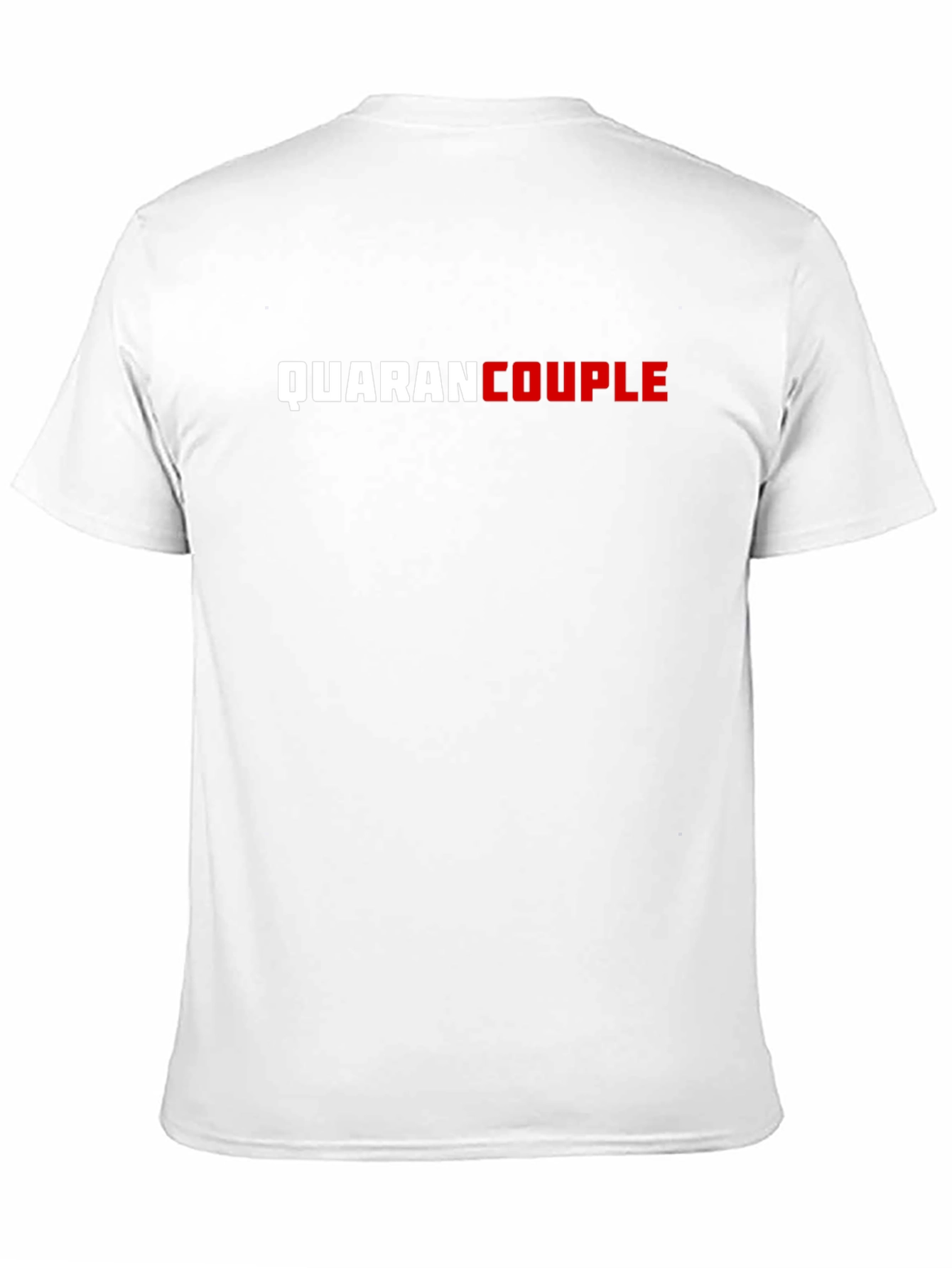 QuaranCouple T-Shirt - Black Crew Neck