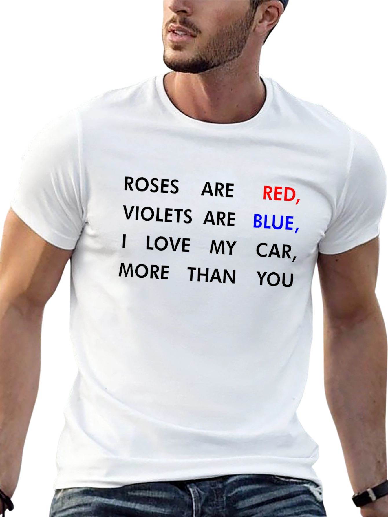 Roses are Red Car Lover Tee