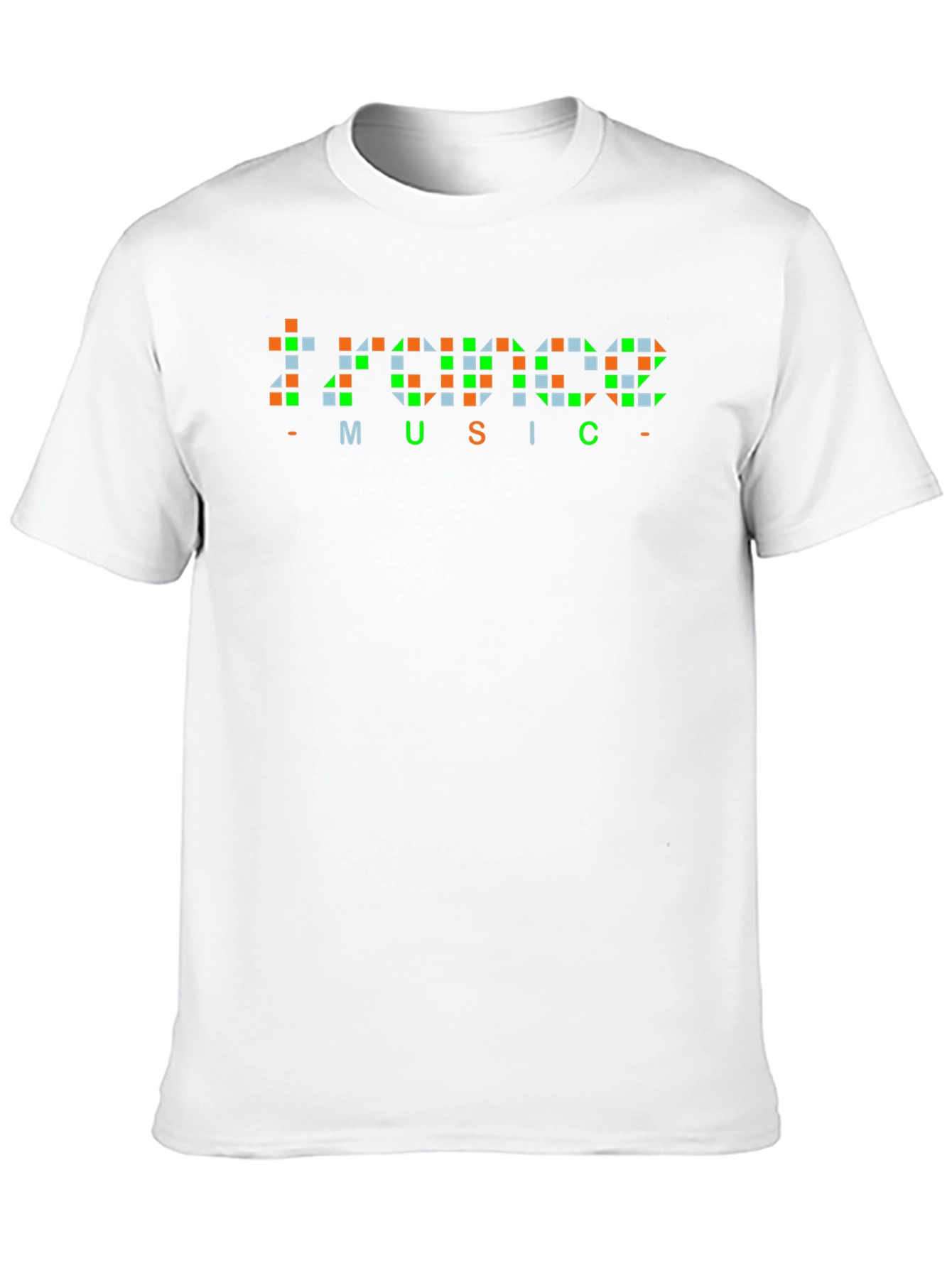 Trance Music T-Shirt - Pixelated Design
