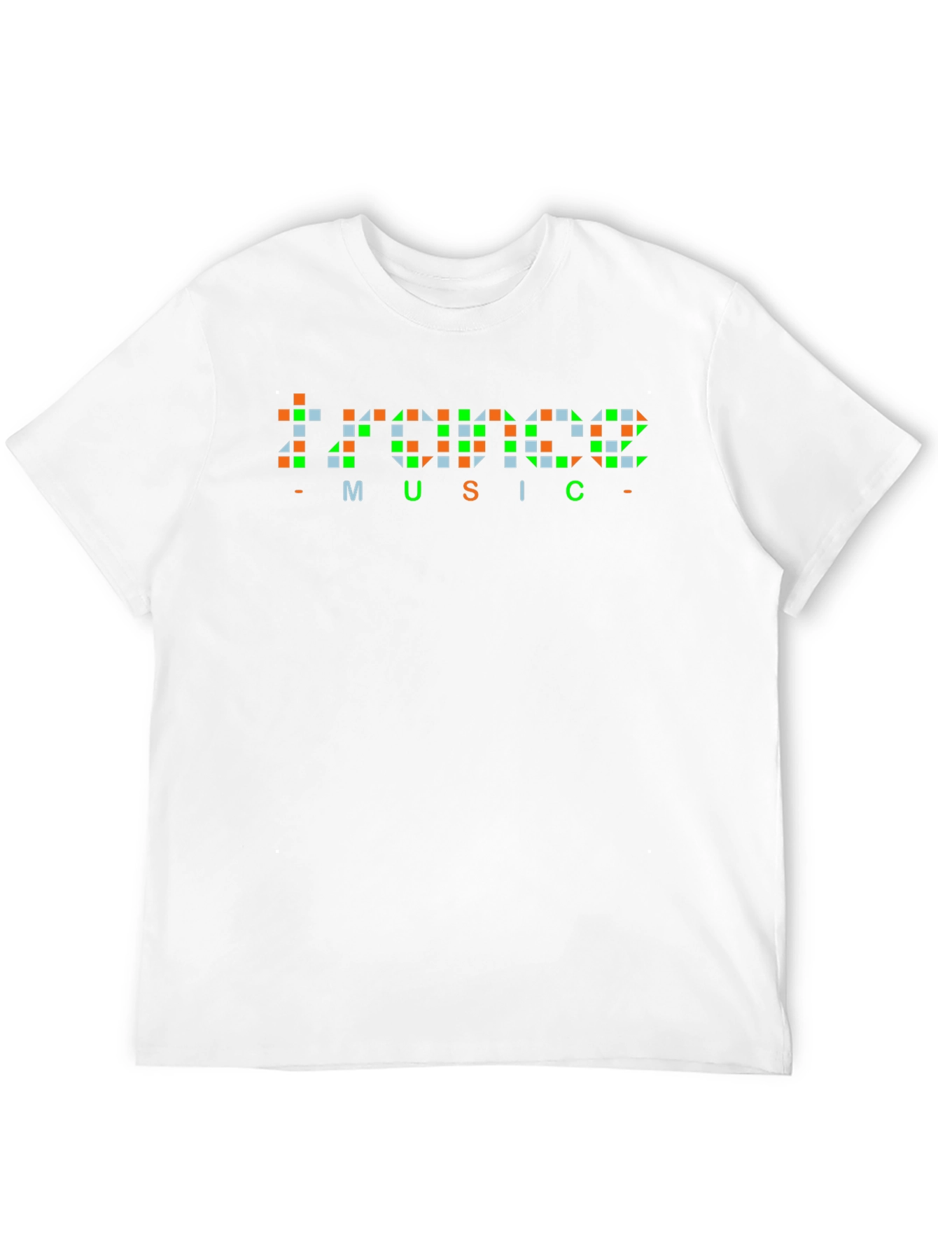 Trance Music T-Shirt - Pixelated Design
