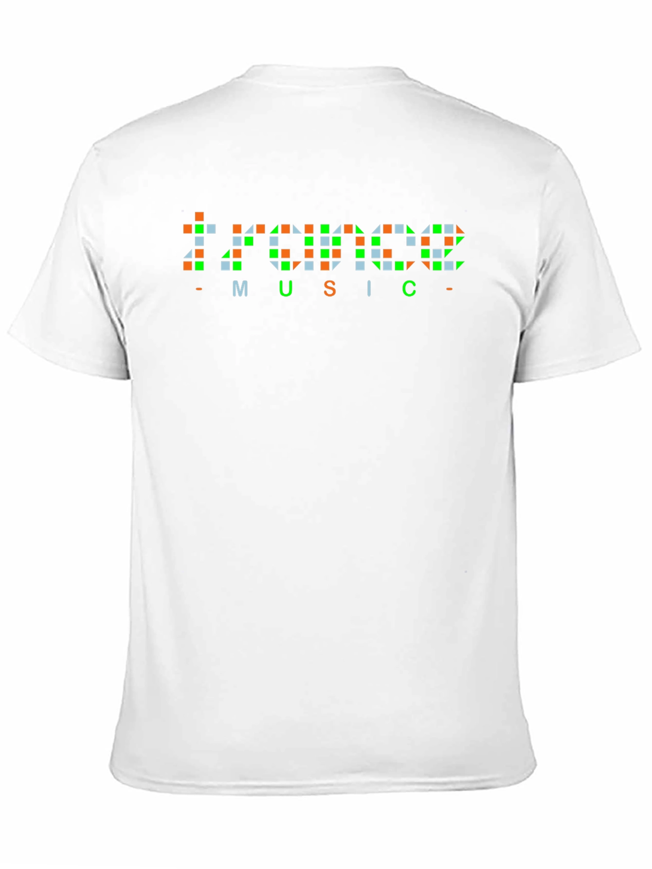 Trance Music T-Shirt - Pixelated Design