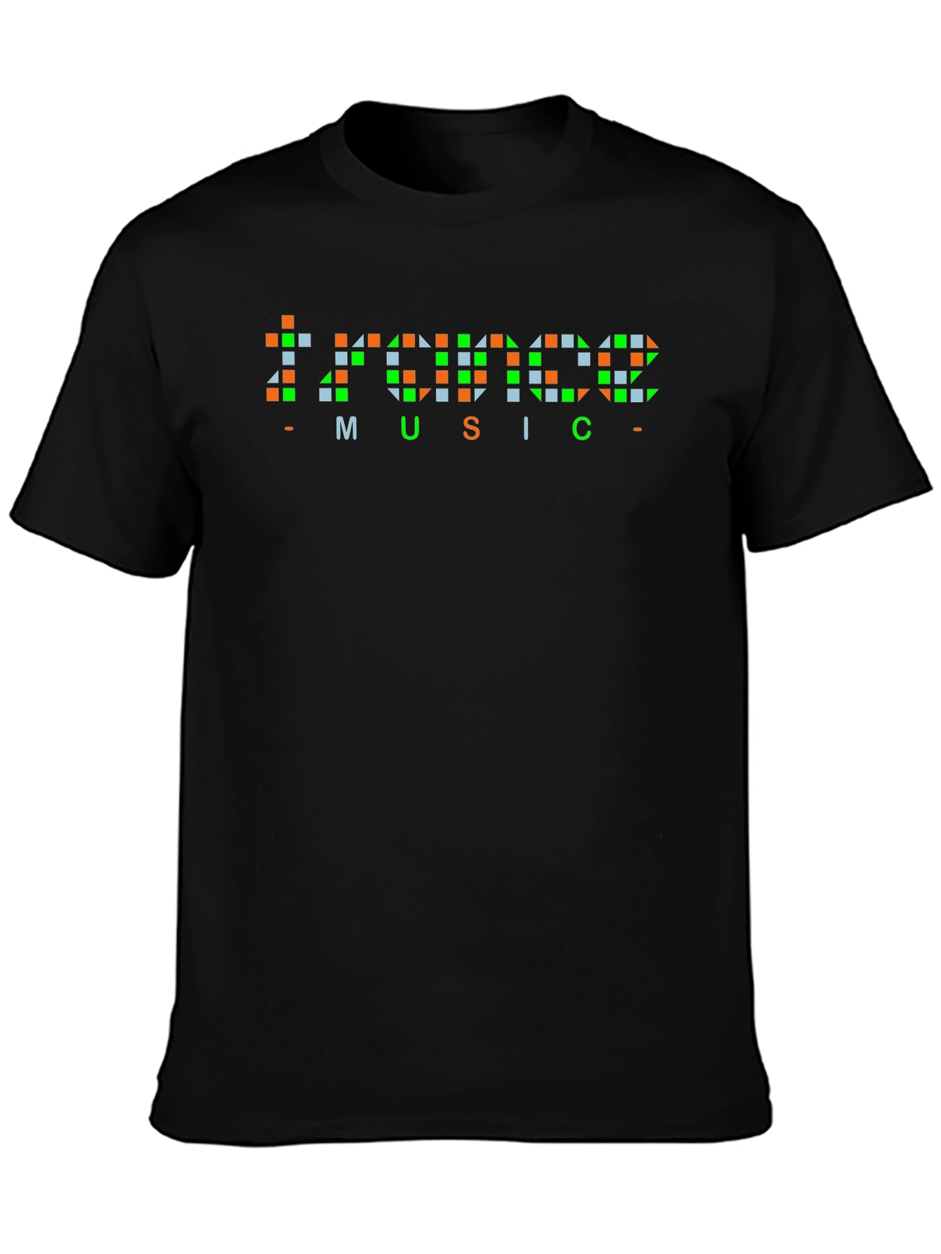 Trance Music T-Shirt - Pixelated Design