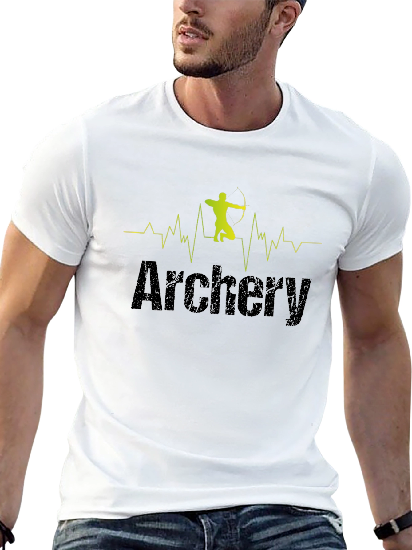 Archery Heartbeat Graphic T-Shirt