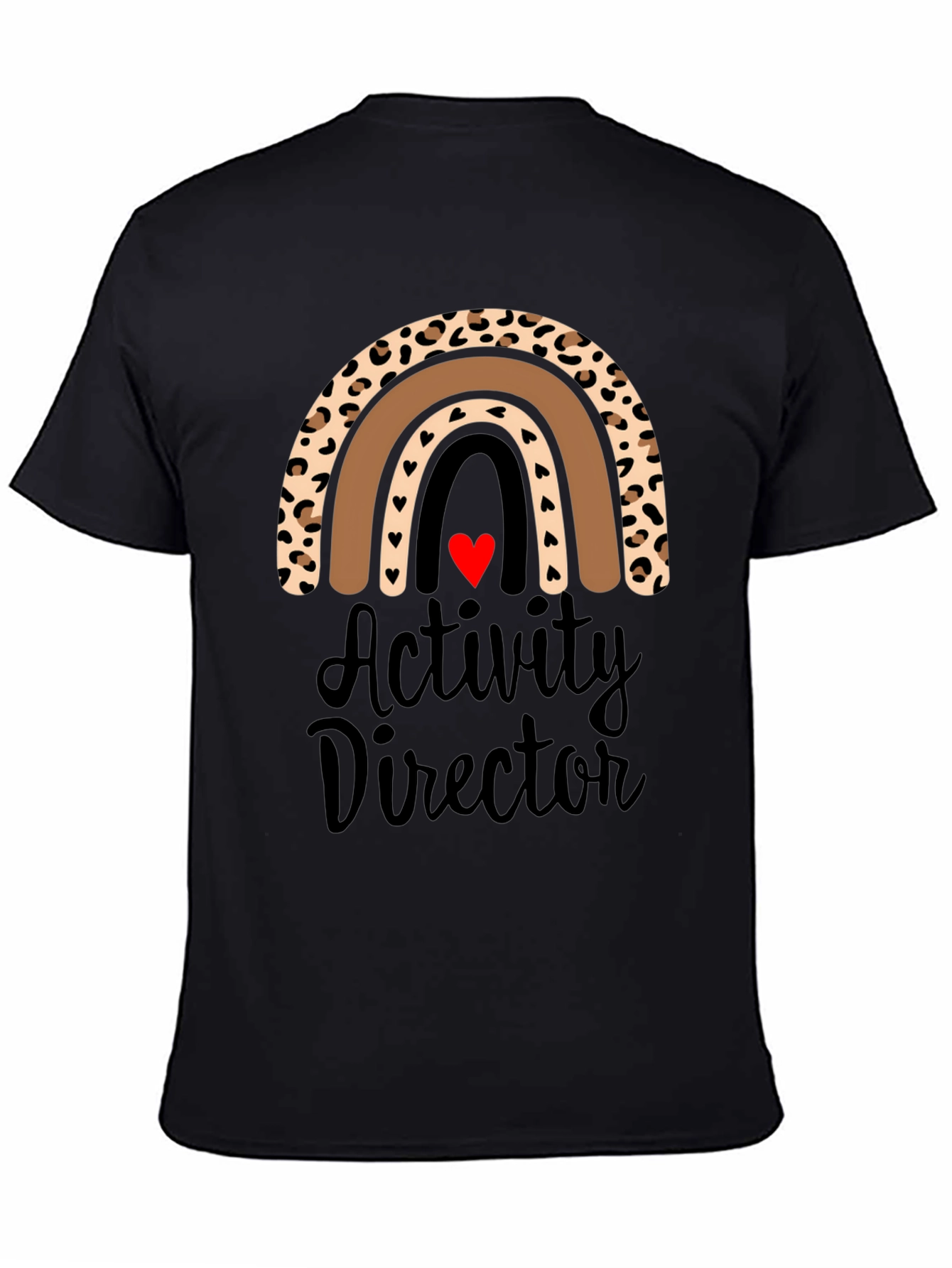 Activity Director Rainbow Graphic T-Shirt