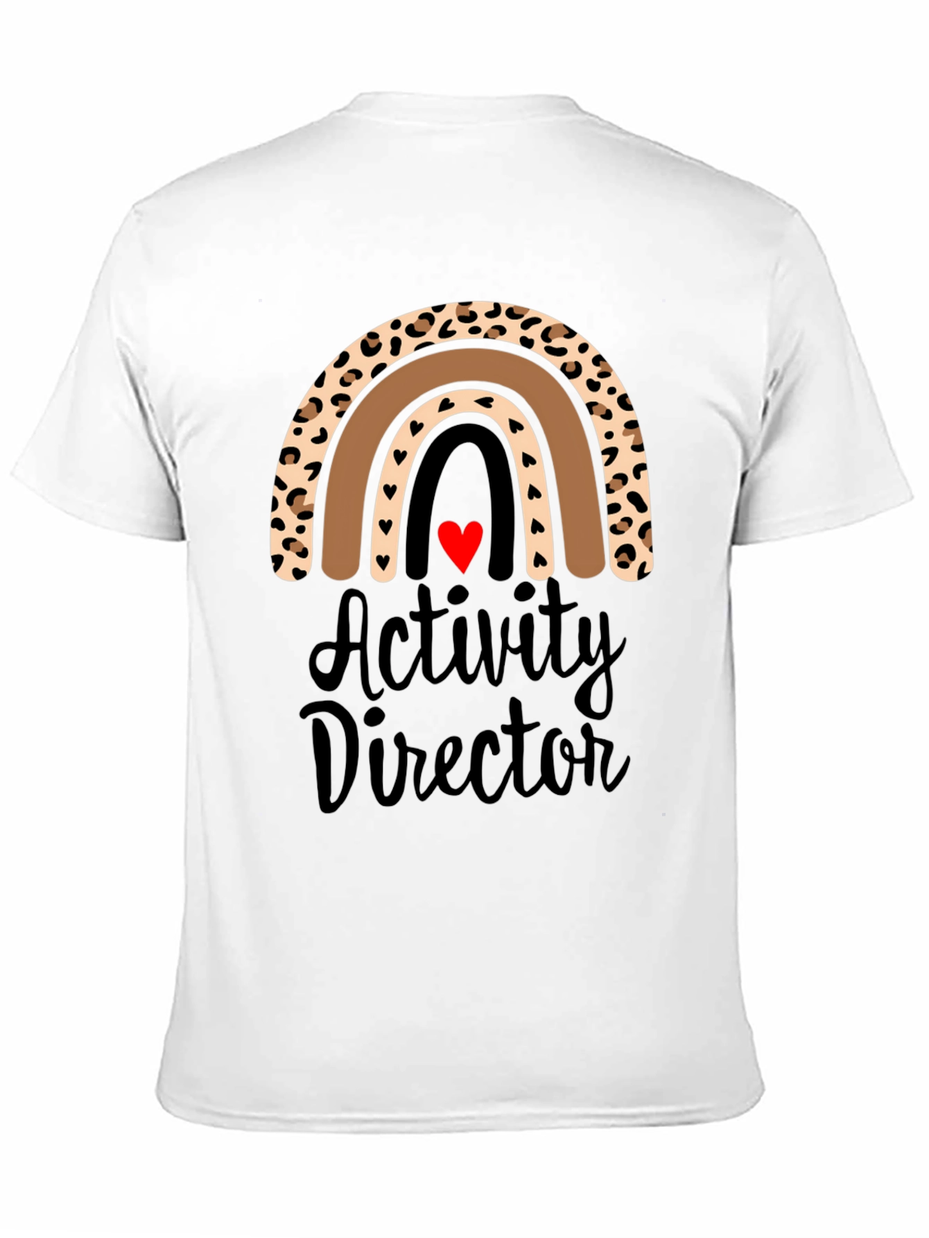 Activity Director Rainbow Graphic T-Shirt