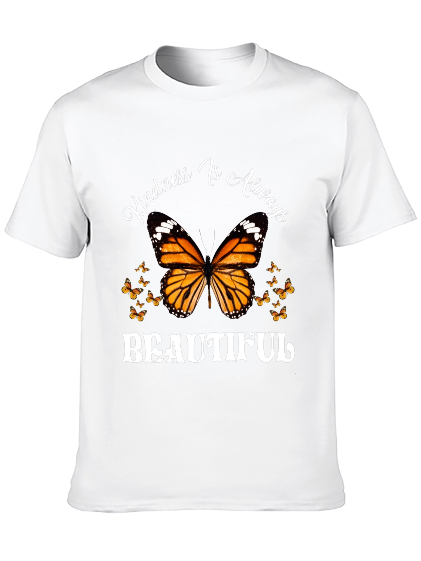 Kindness Is Always Beautiful Butterfly Graphic Tee