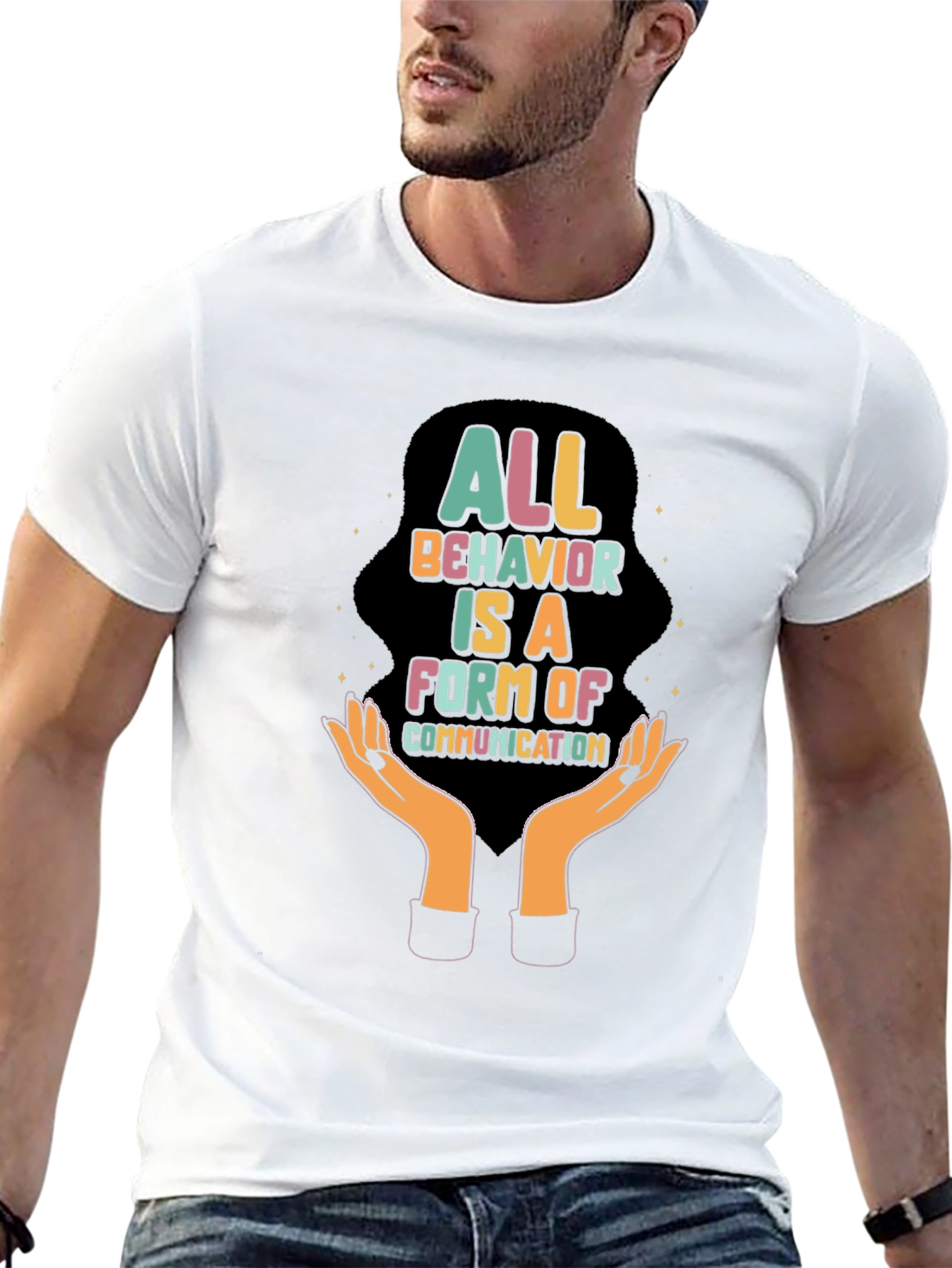 All Behavior is Communication Graphic Tee