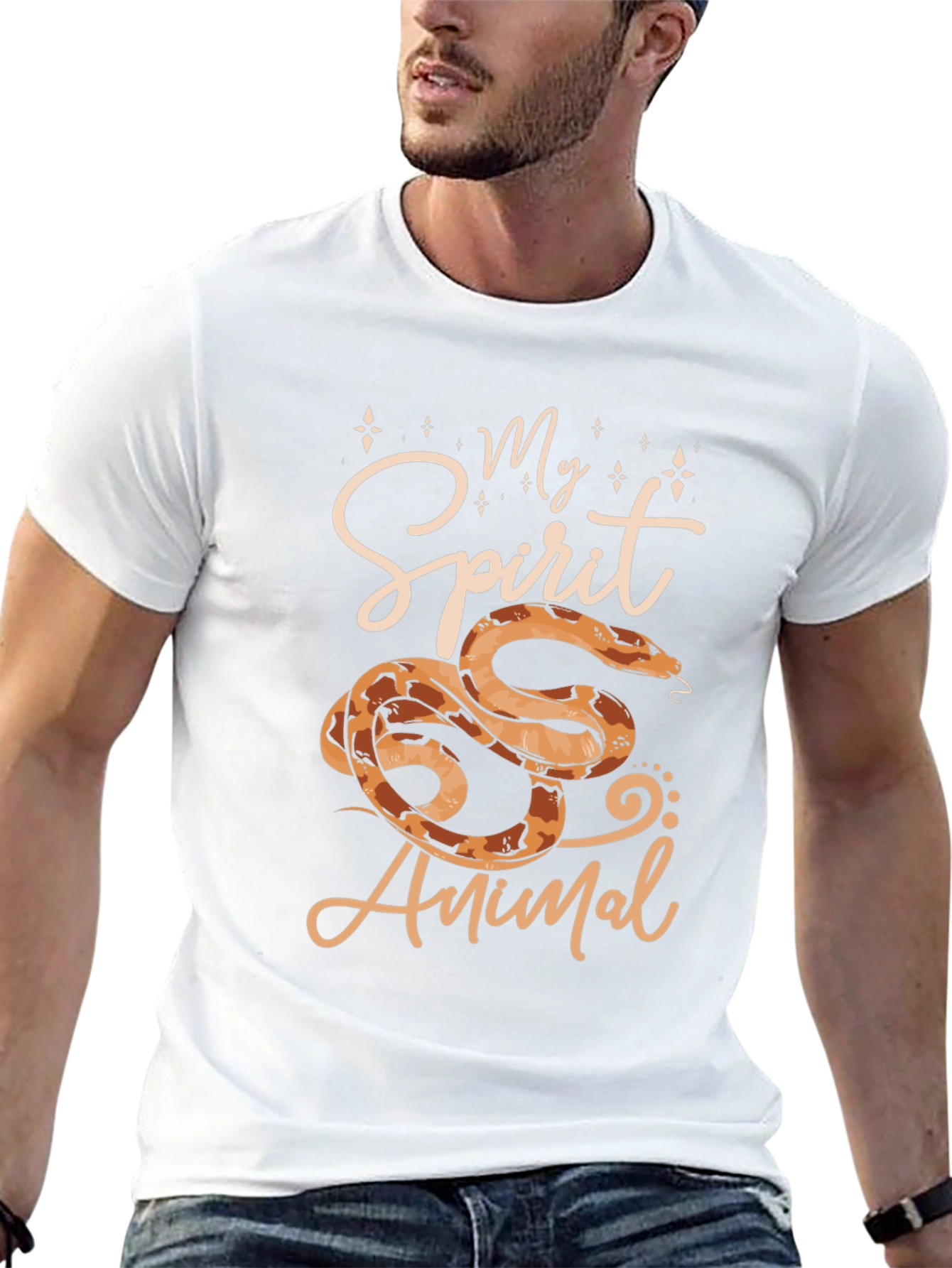 My Spirit Animal Snake Graphic Tee
