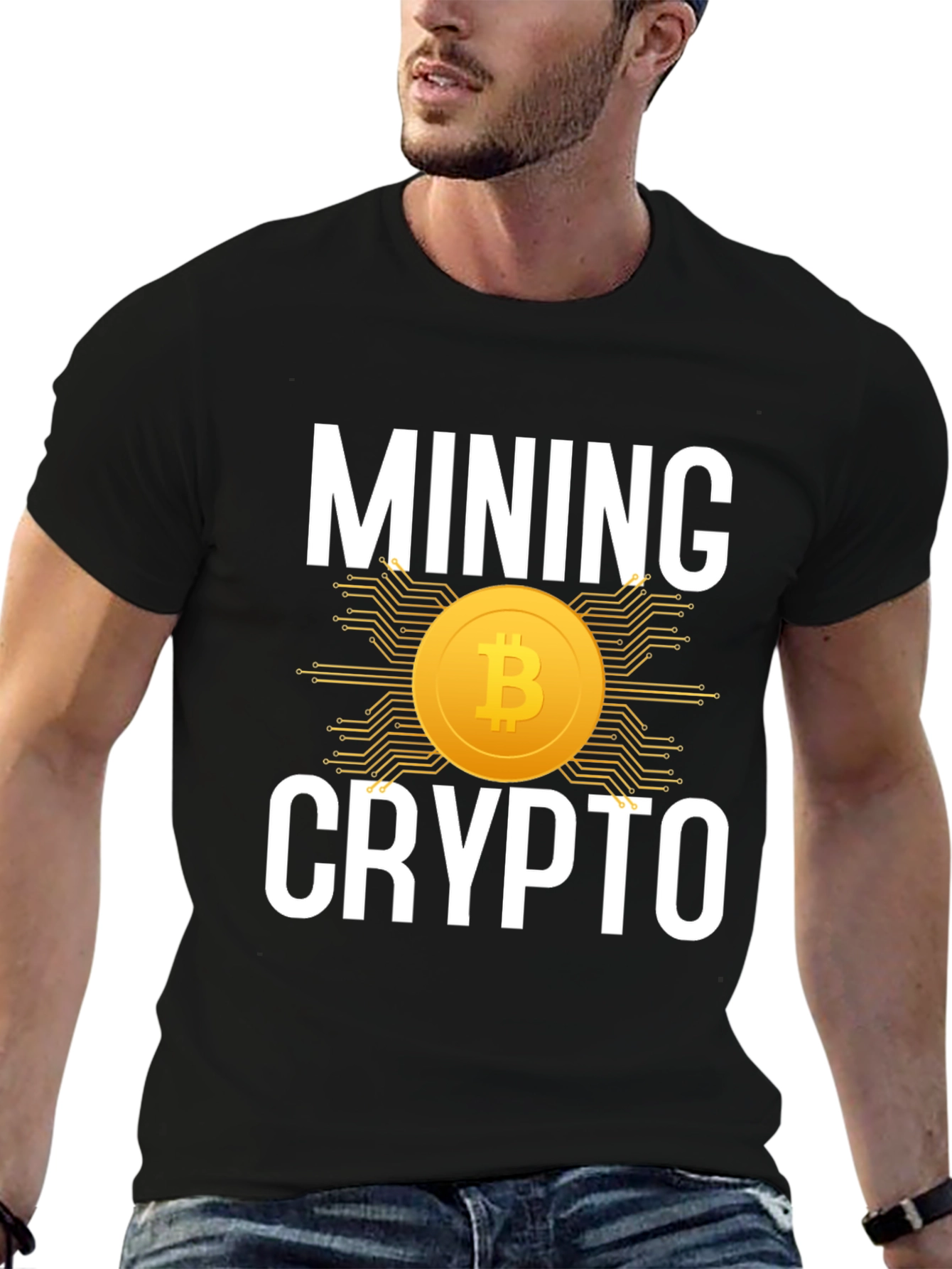 Mining Crypto Bitcoin T-Shirt