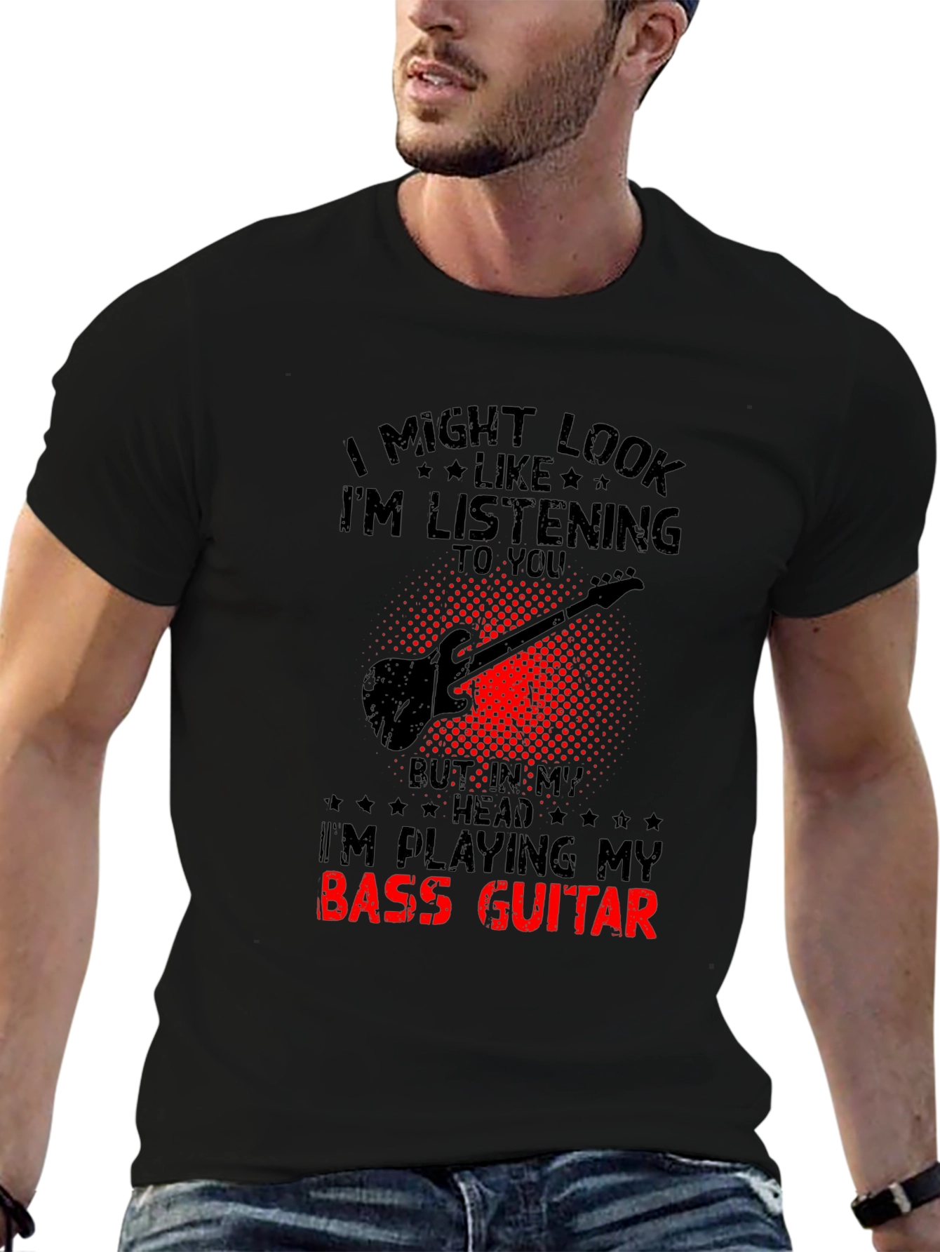 Bass Guitar Player T-Shirt