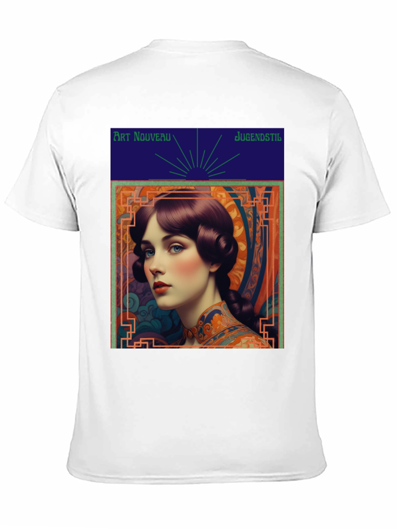 Art Nouveau Lady Graphic Tee