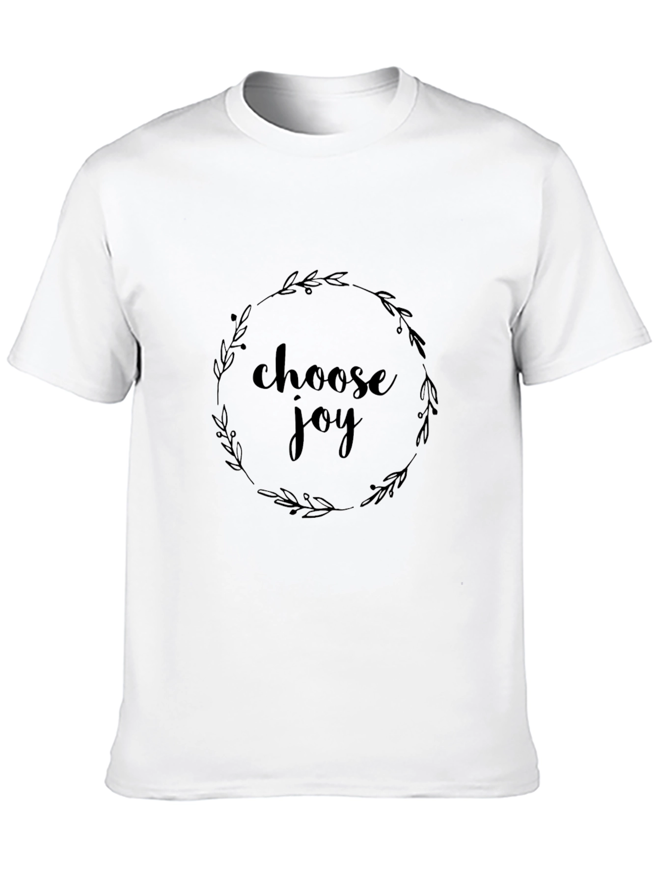 Choose Joy Black Graphic Tee