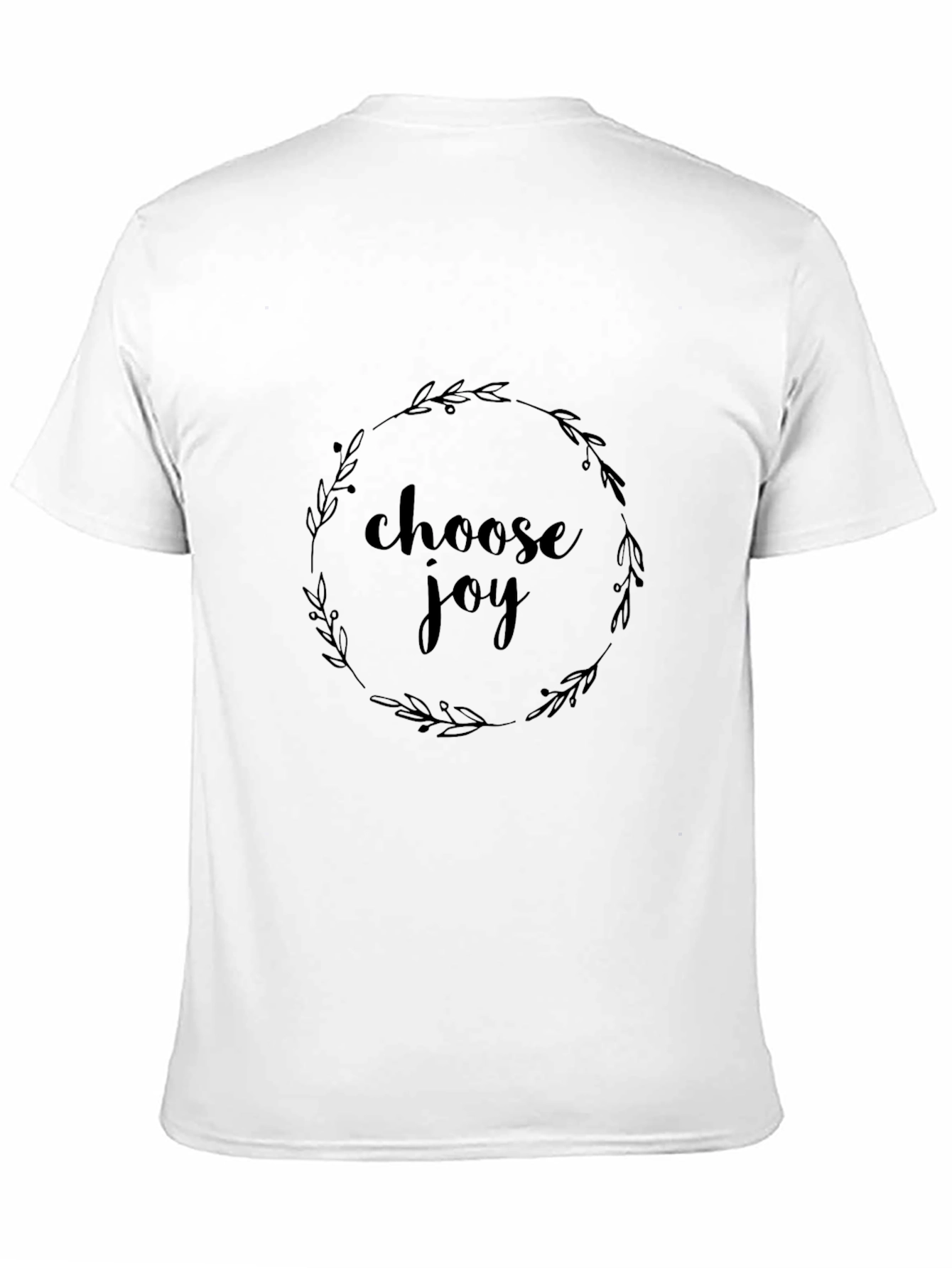 Choose Joy Black Graphic Tee