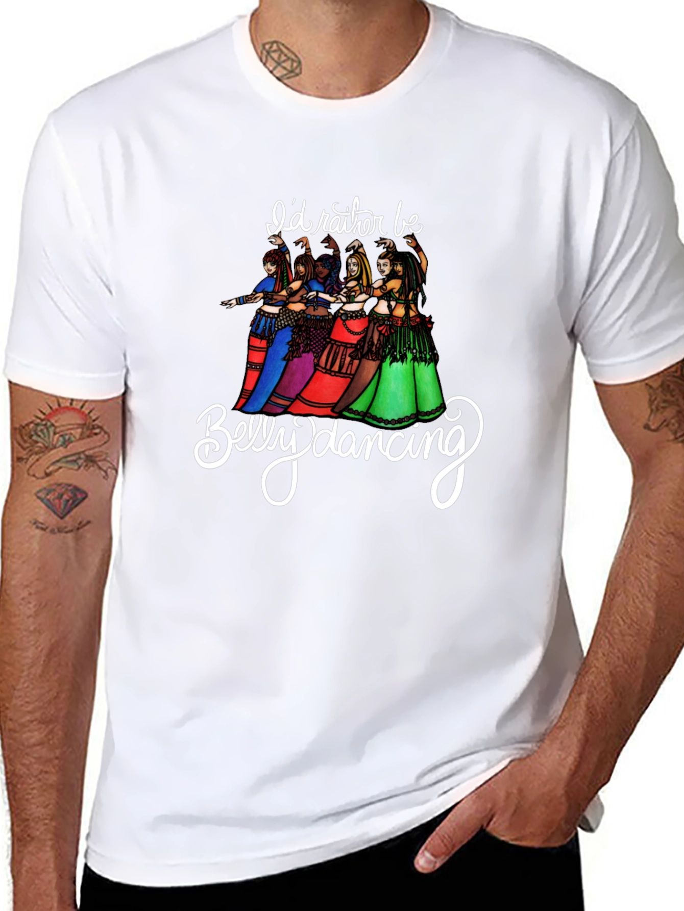 Belly Dancing Graphic T-Shirt