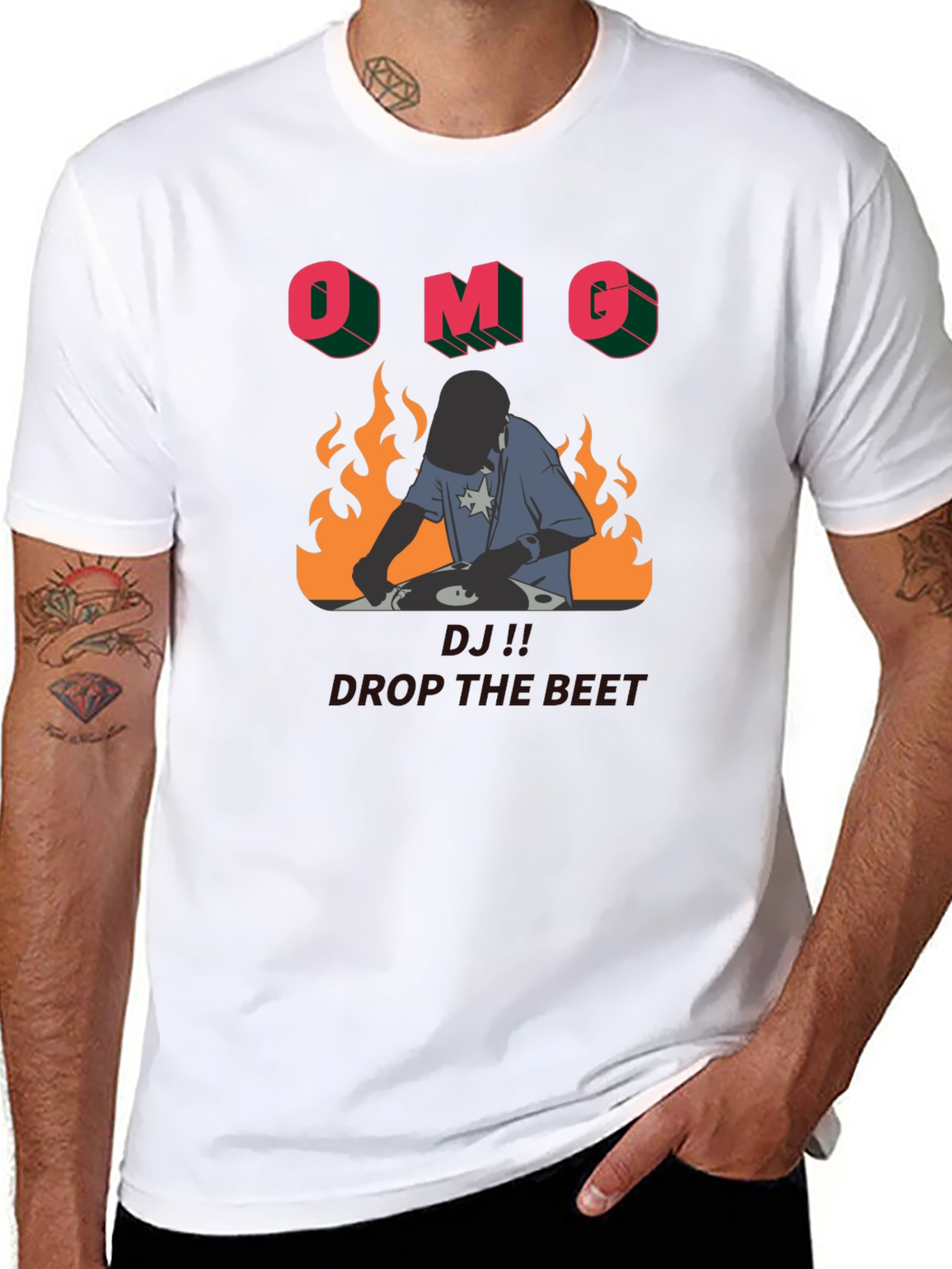 OMG Drop The Beet Graphic Tee