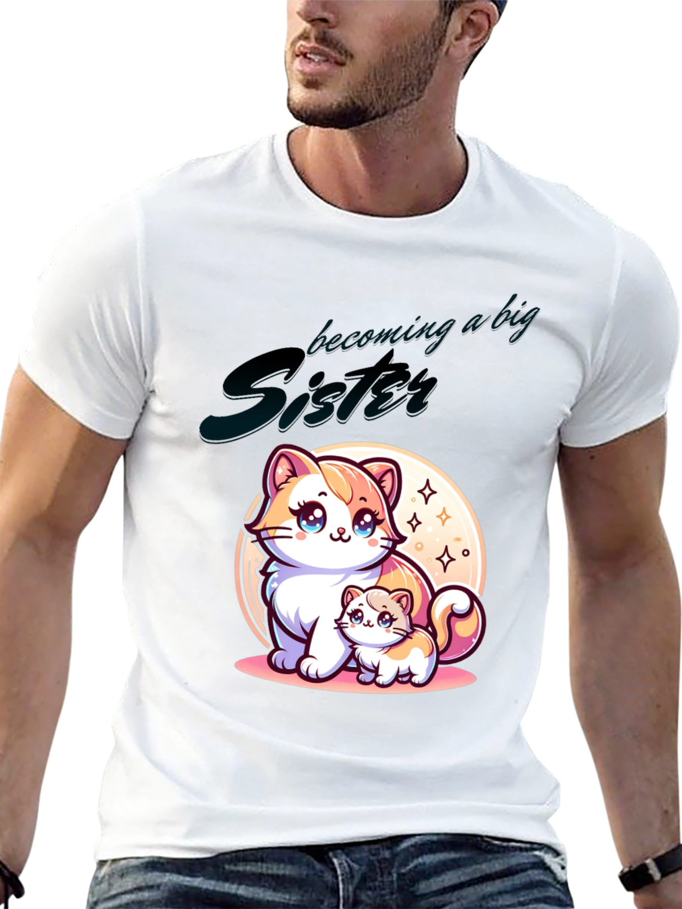 Big Sister Cat T-Shirt