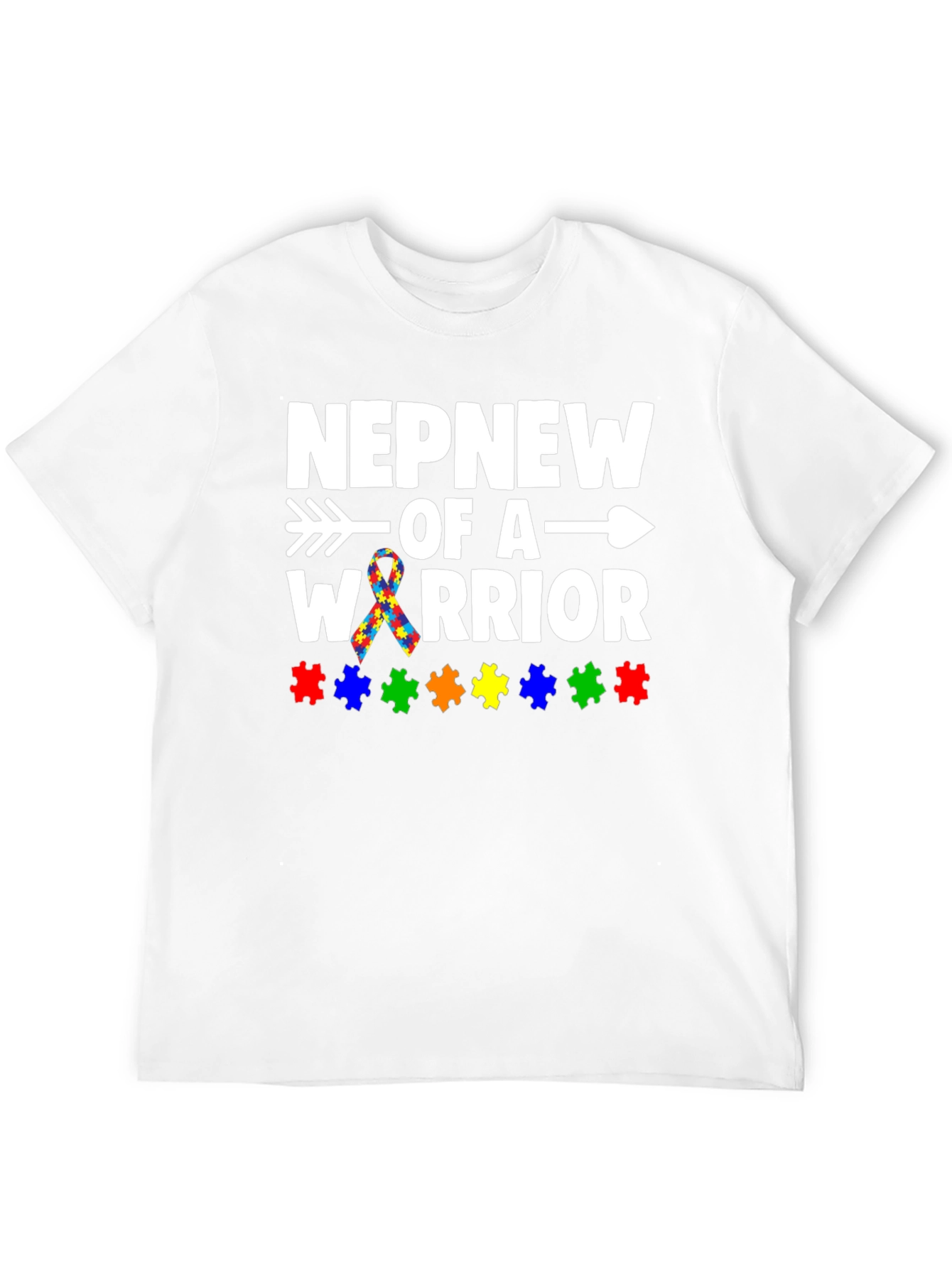 Nephew of a Warrior Autism Awareness T-Shirt
