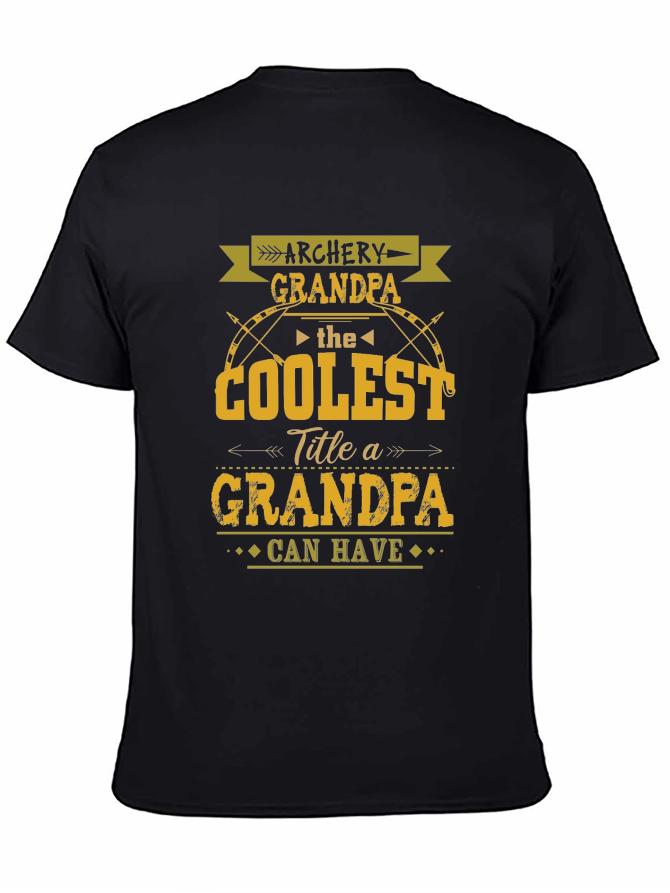 Archery Grandpa T-Shirt - Coolest Title Ever!