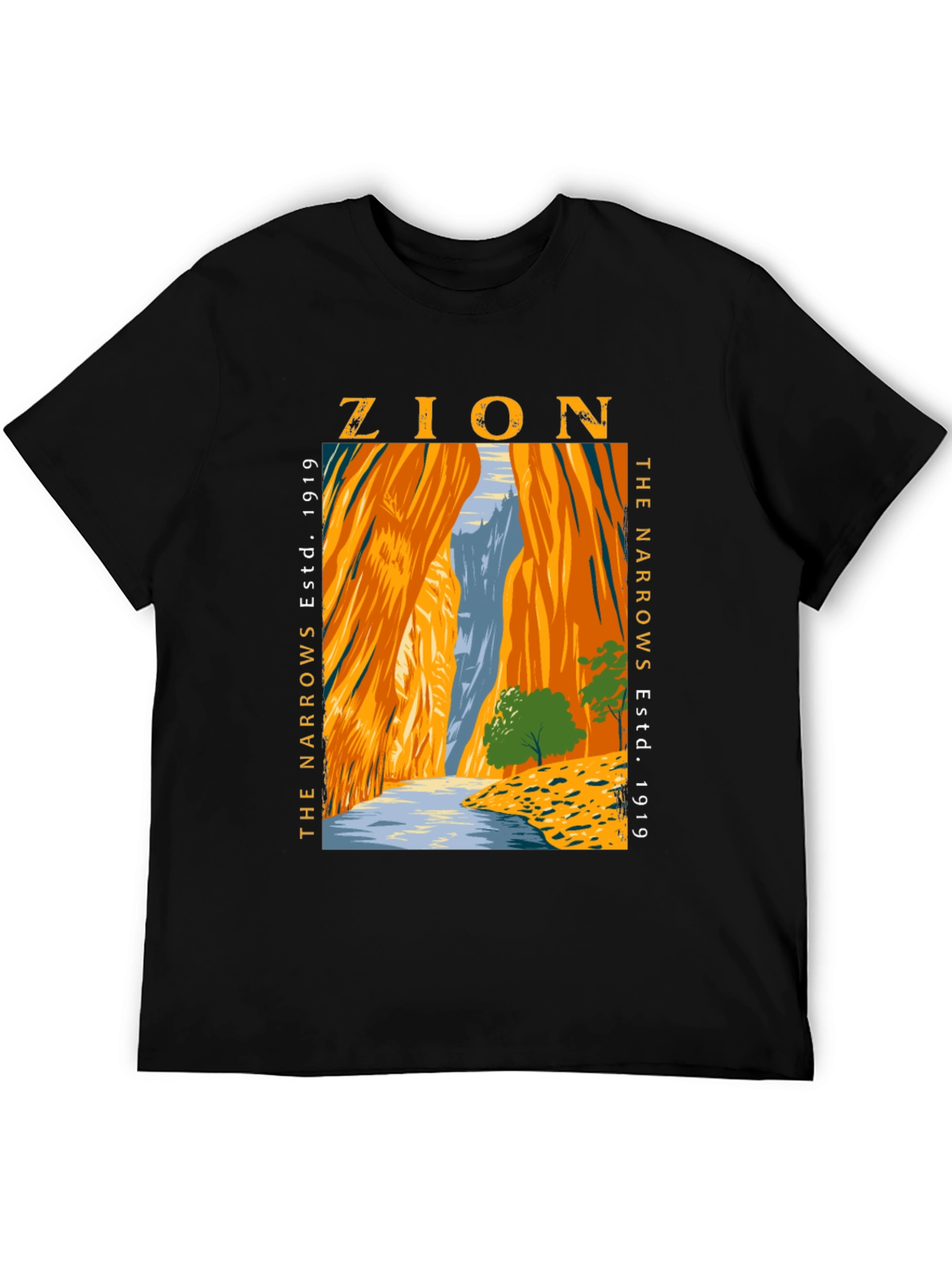 Zion Narrows Est. 1919 Graphic T-Shirt