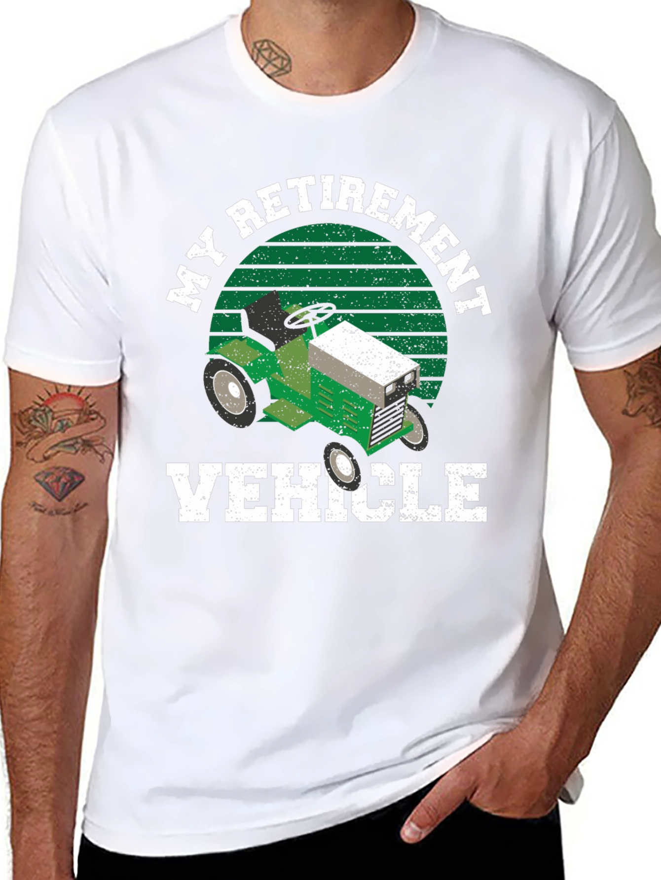Retirement Vehicle Graphic T-Shirt
