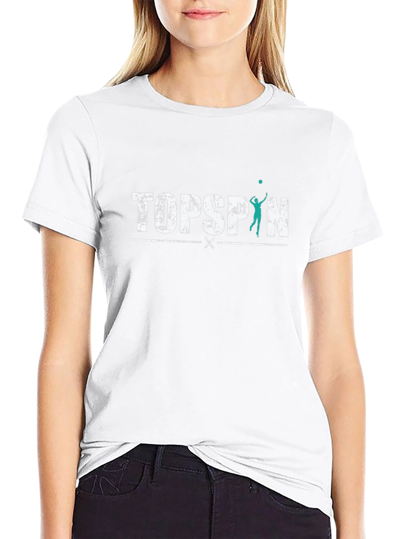 Topspin Volleyball Graphic Tee - Stylish Sport T-Shirt