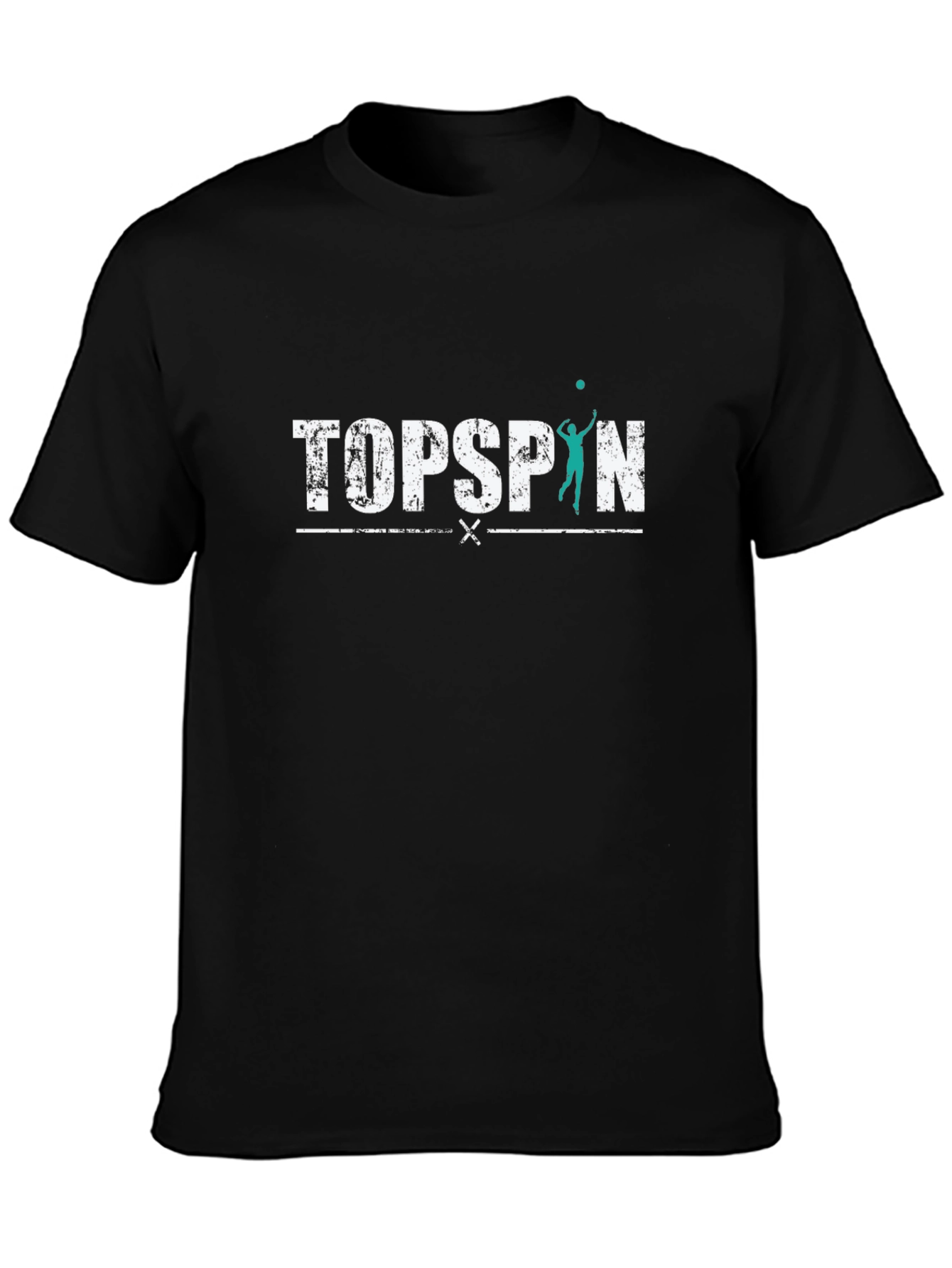 Topspin Volleyball Graphic Tee - Stylish Sport T-Shirt