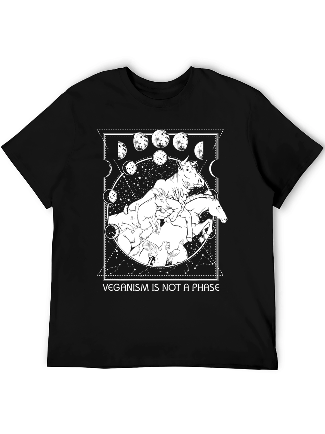 Veganism Not a Phase Graphic T-Shirt