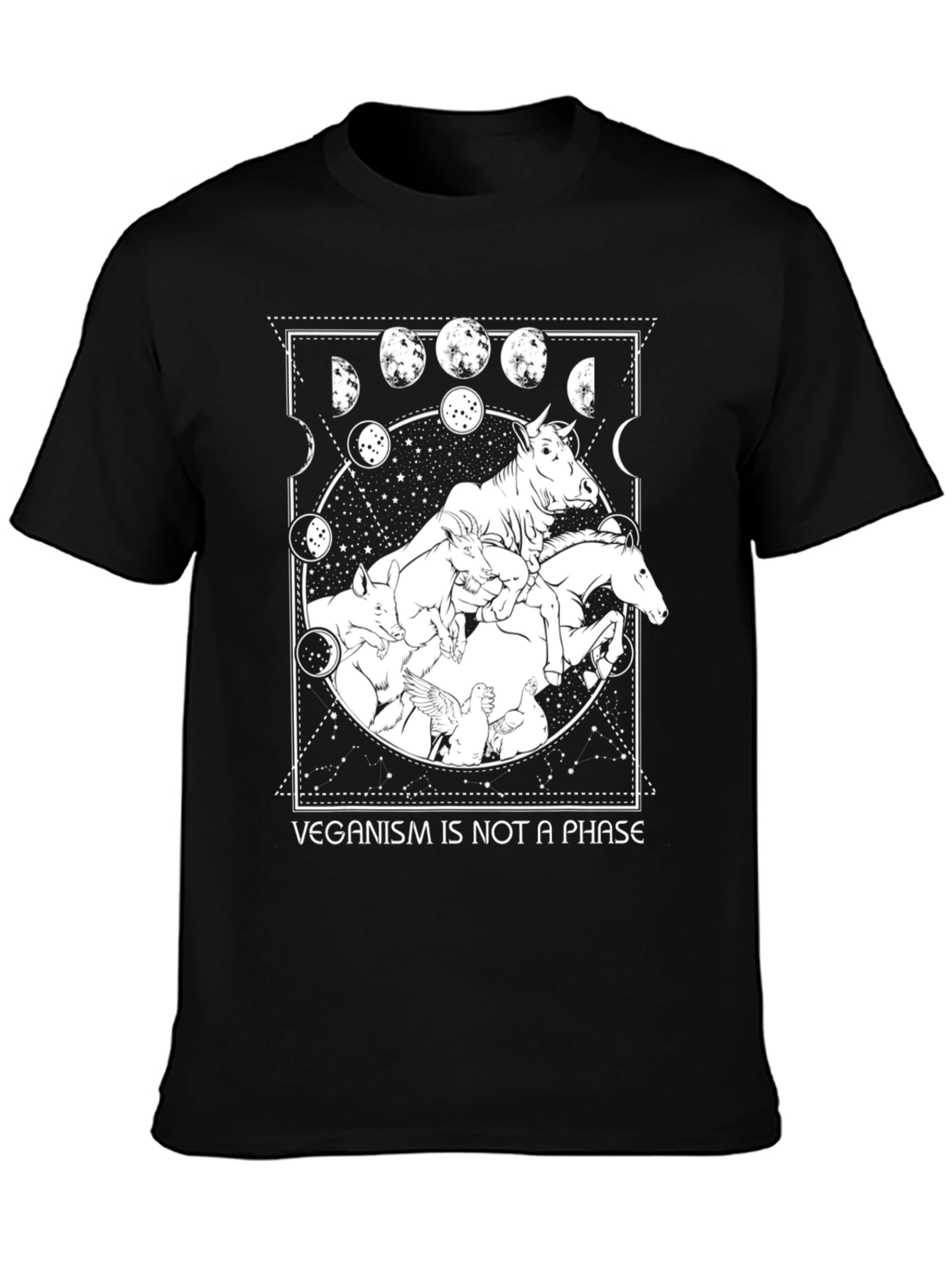 Veganism Not a Phase Graphic T-Shirt