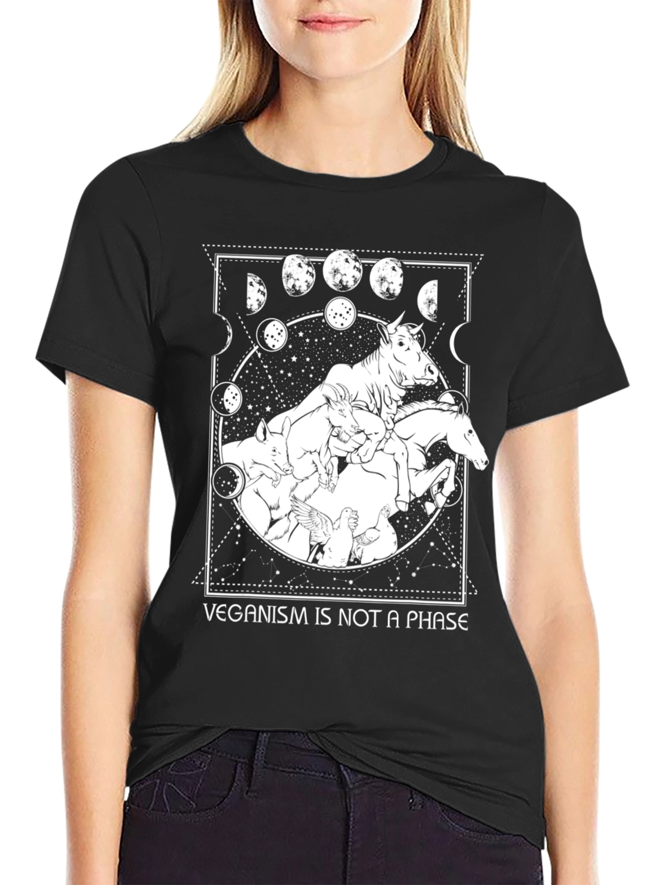 Veganism Not a Phase Graphic T-Shirt