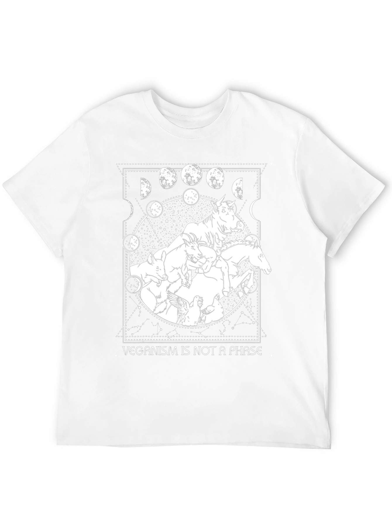 Veganism Not a Phase Graphic T-Shirt