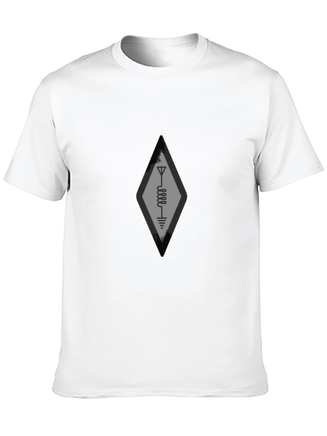 Radio Circuit T-Shirt - Black Ham Radio Design