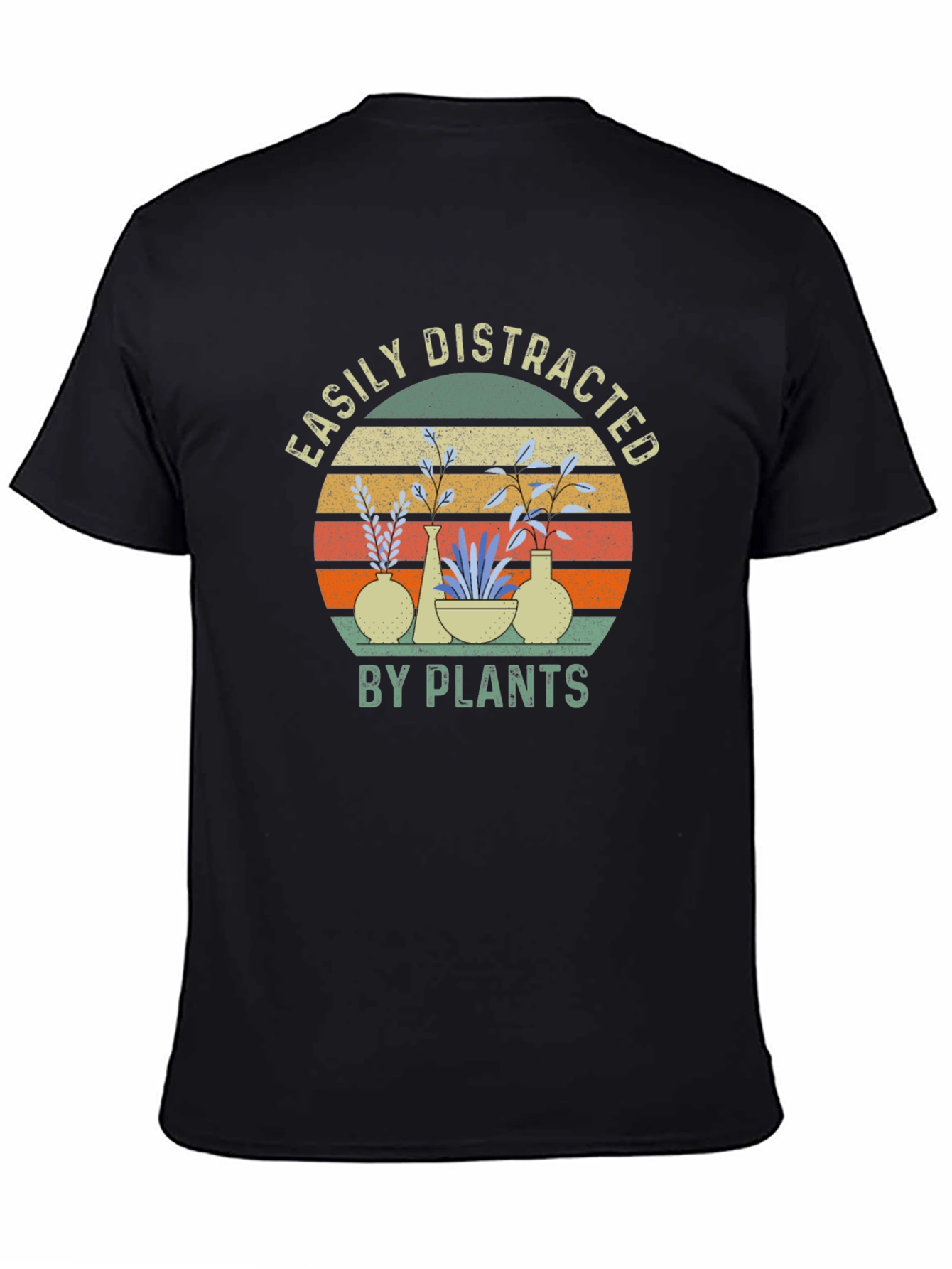 Easily Distracted By Plants Graphic T-Shirt