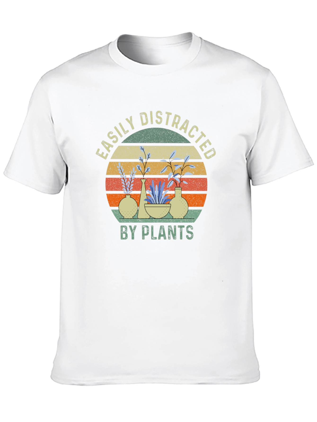 Easily Distracted By Plants Graphic T-Shirt