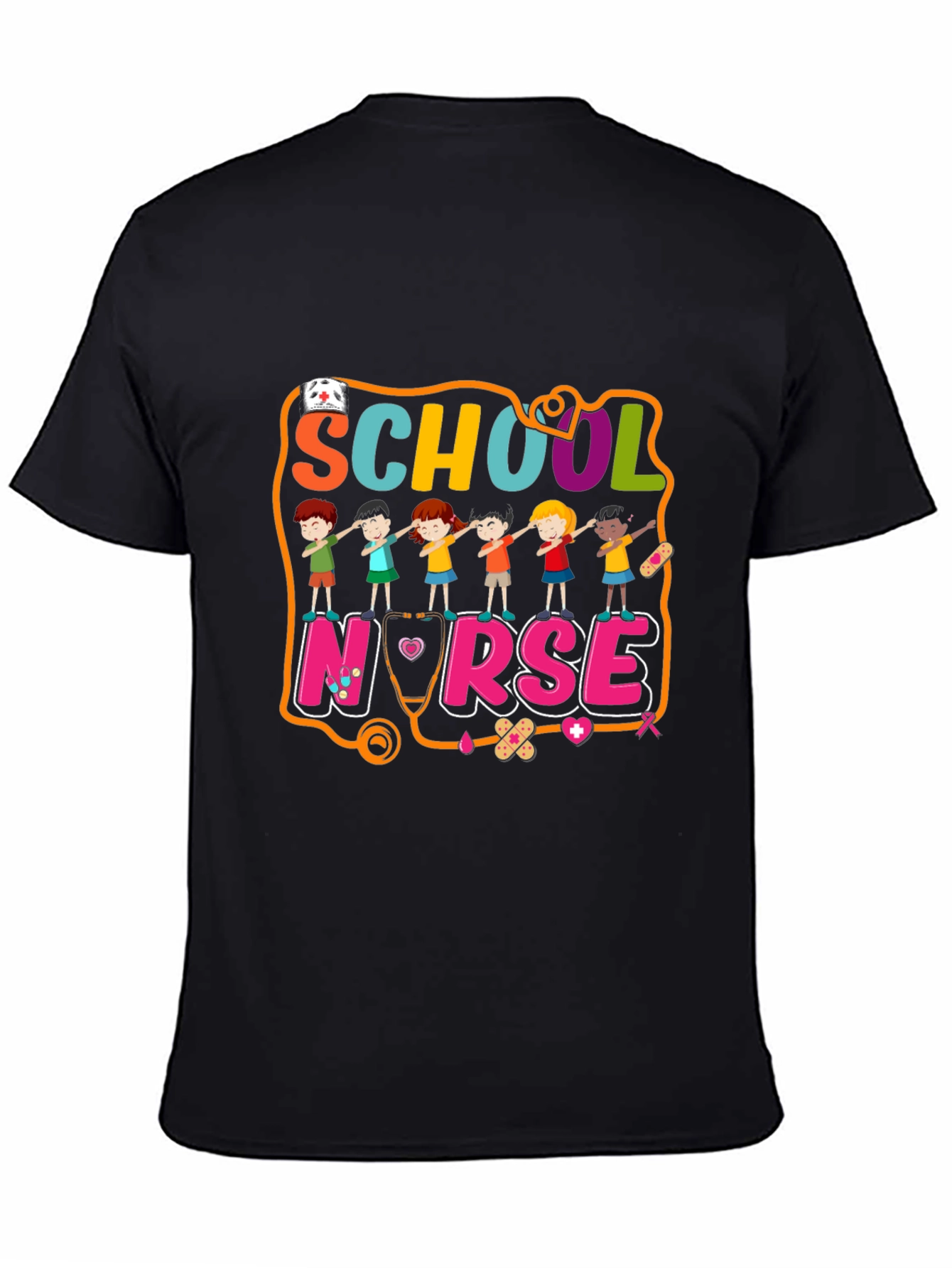 School Nurse T-Shirt Funny Nurse Appreciation Tee