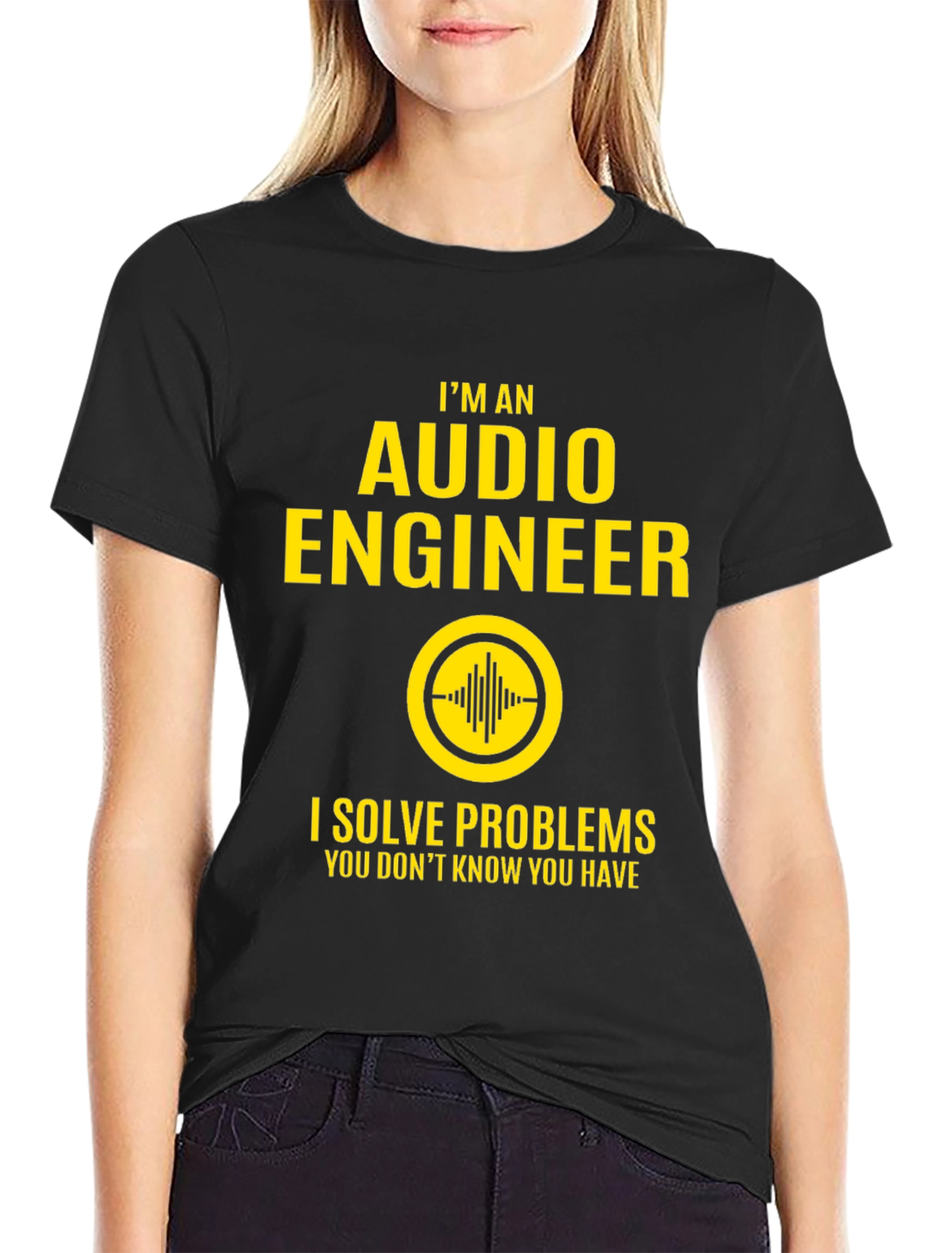 Audio Engineer T-Shirt - I Solve Problems Tee