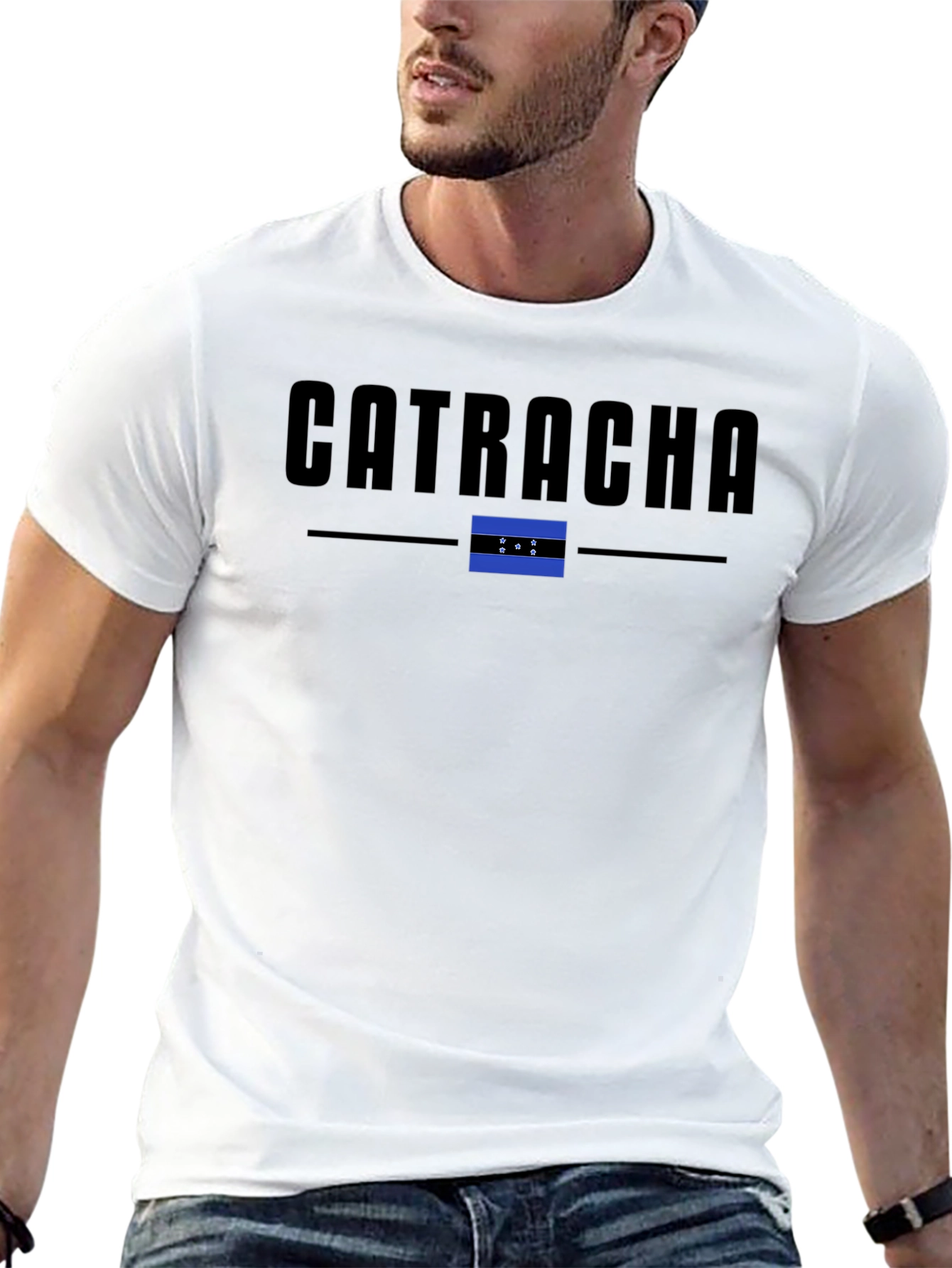 Catracha Honduras Flag Graphic T-Shirt