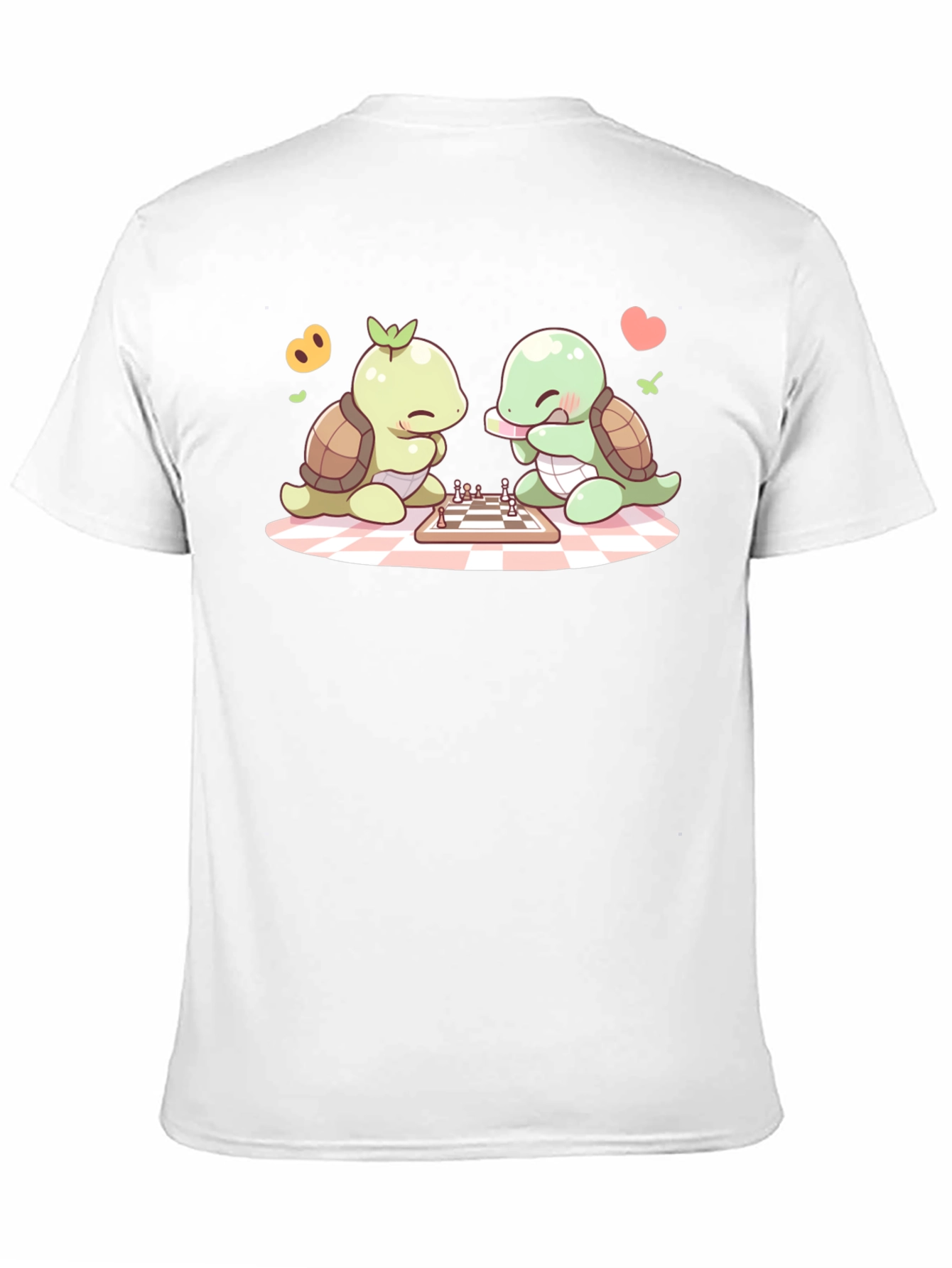 Cute Turtle Chess T-Shirt