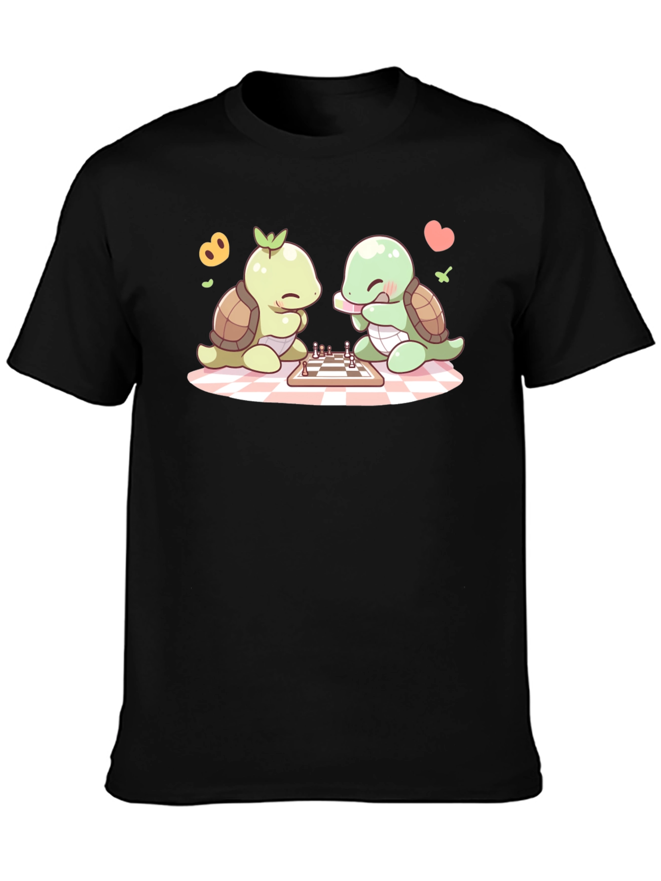 Cute Turtle Chess T-Shirt