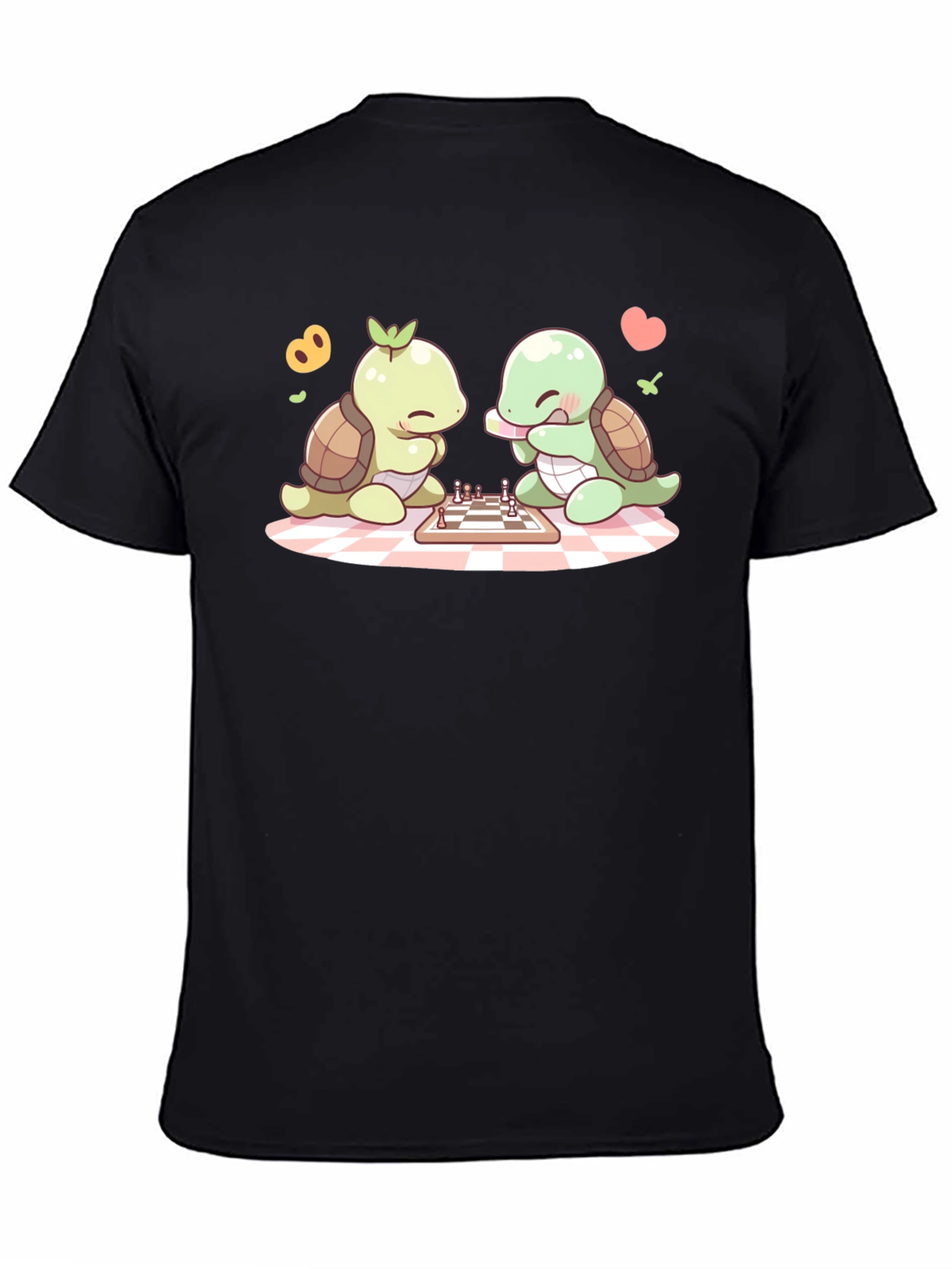 Cute Turtle Chess T-Shirt