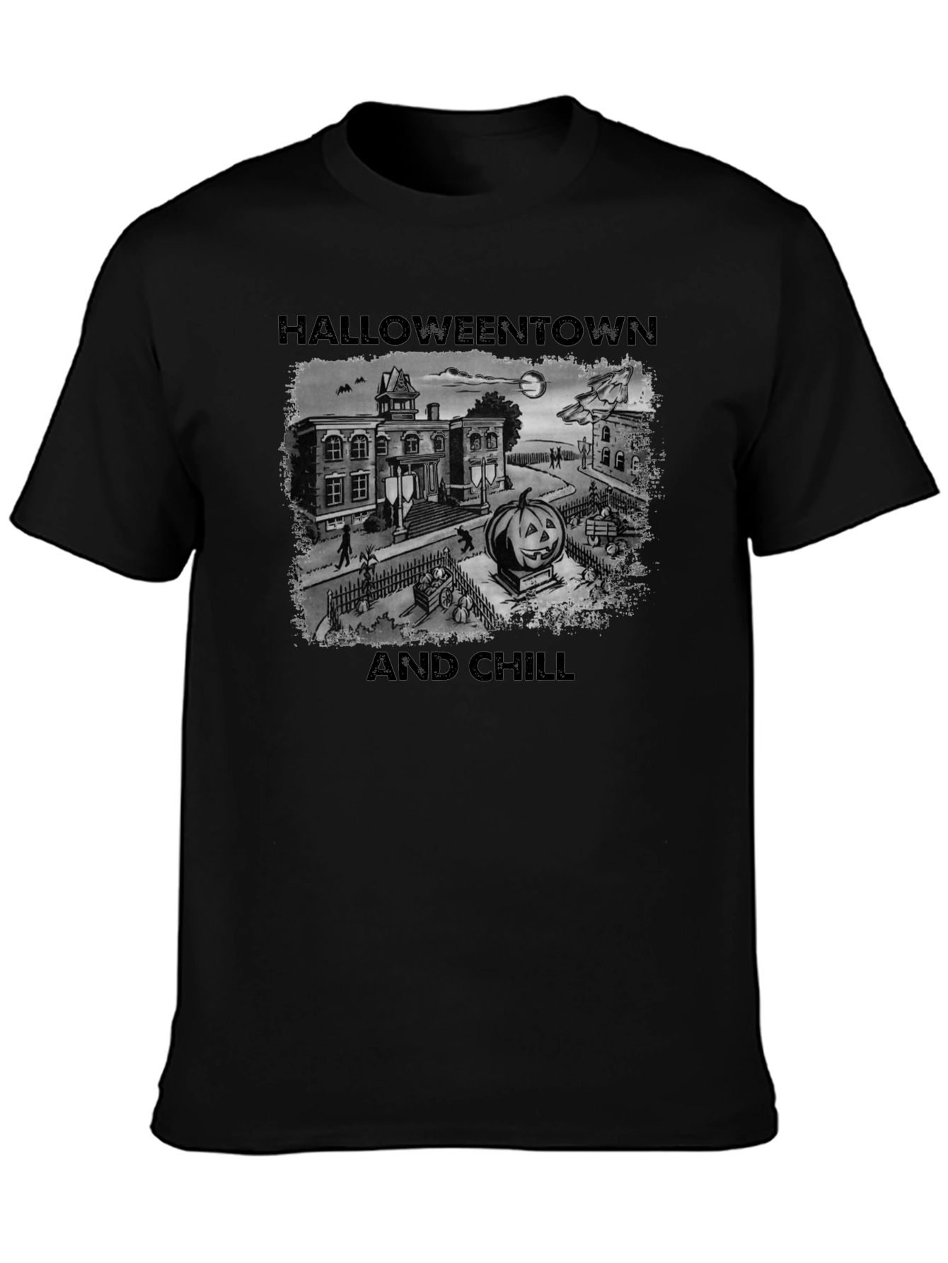 Halloweentown and Chill Graphic Tee