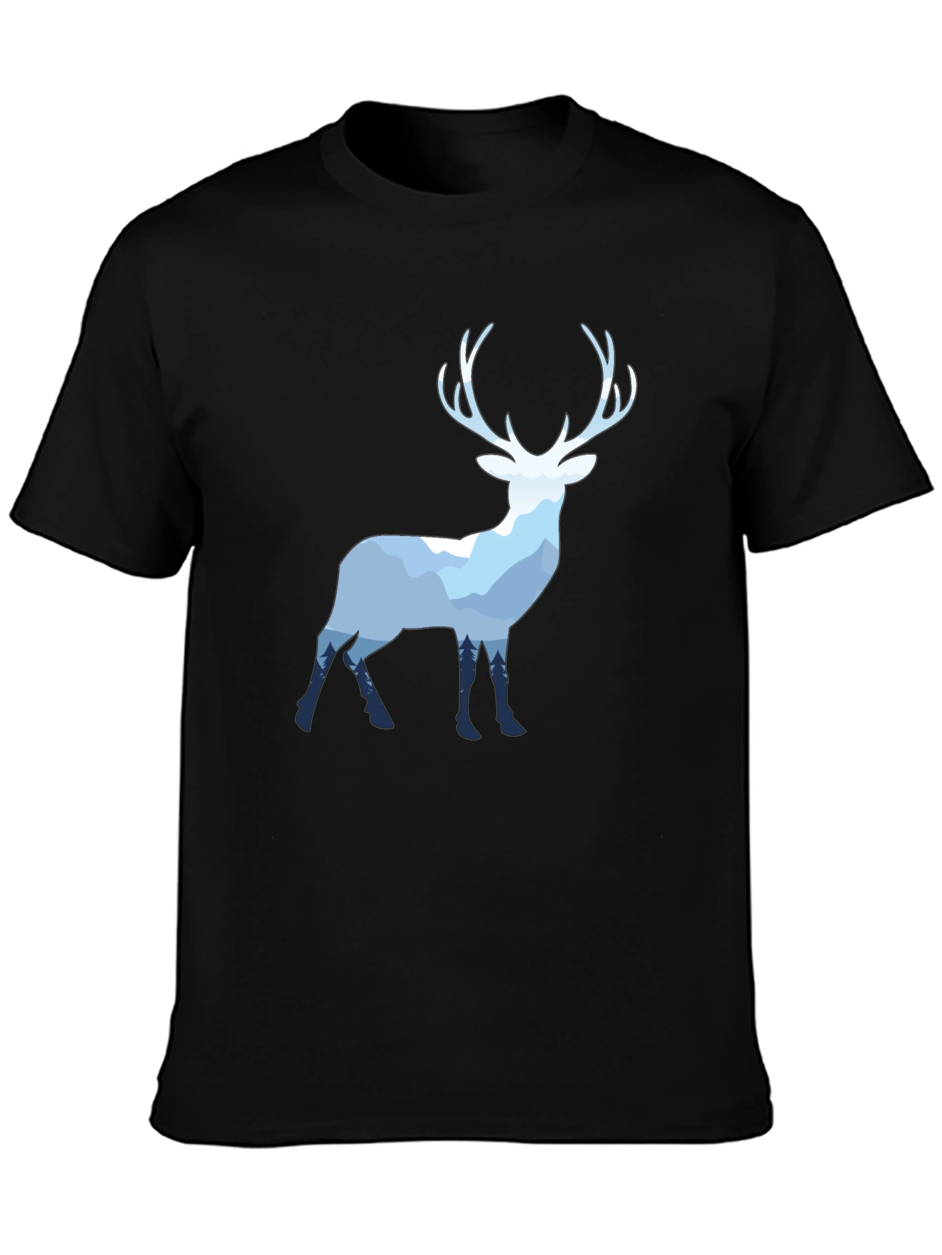 Deer Silhouette Graphic Tee