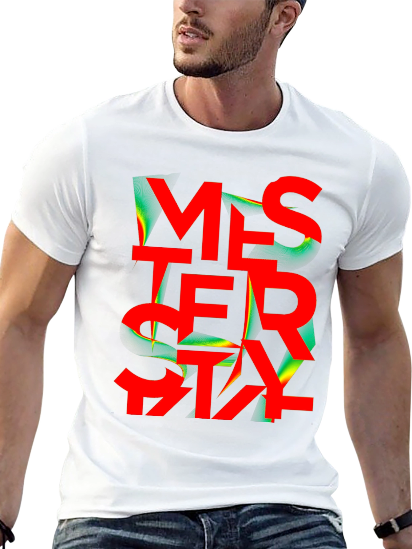 Mystery Graphic Tee - Bold Statement T-Shirt