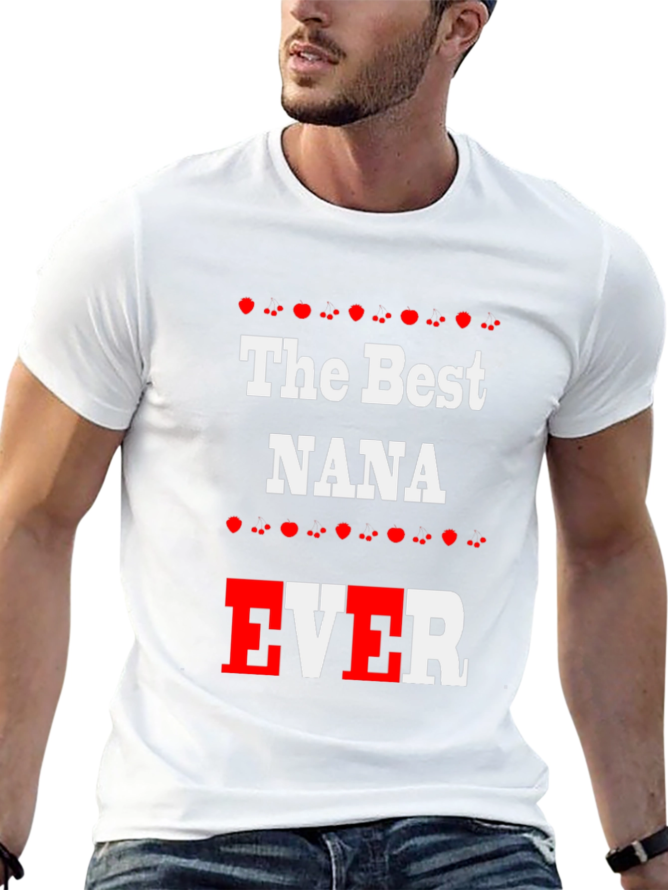 The Best NANA EVER Black T-Shirt