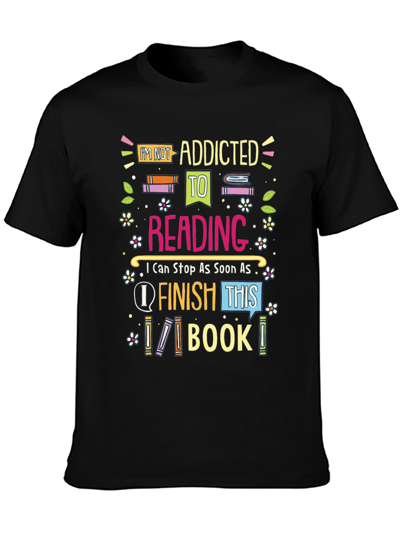 Addicted to Reading Graphic Tee