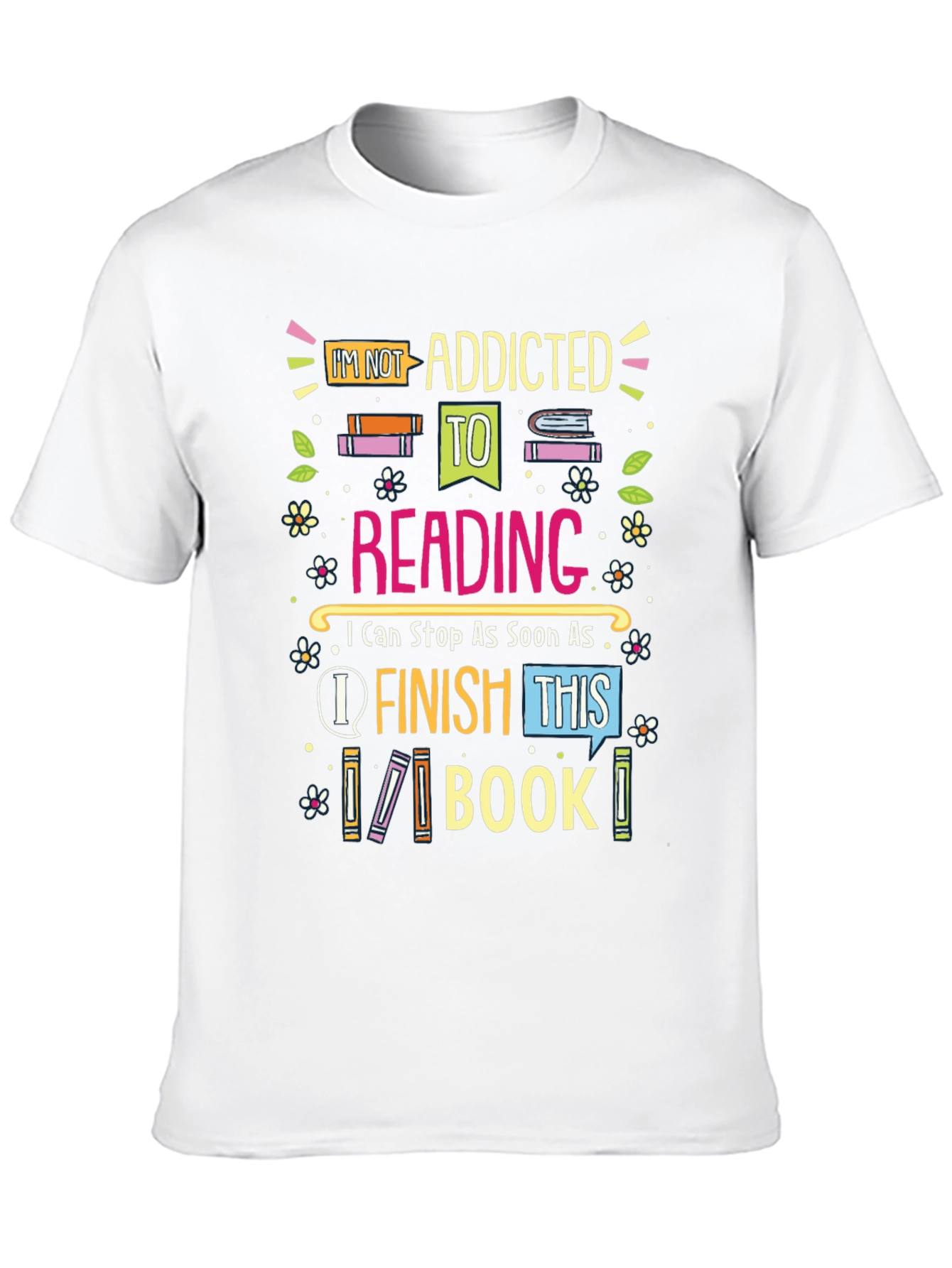 Addicted to Reading Graphic Tee