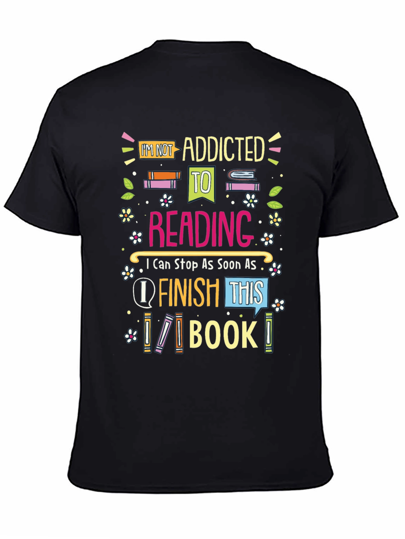 Addicted to Reading Graphic Tee