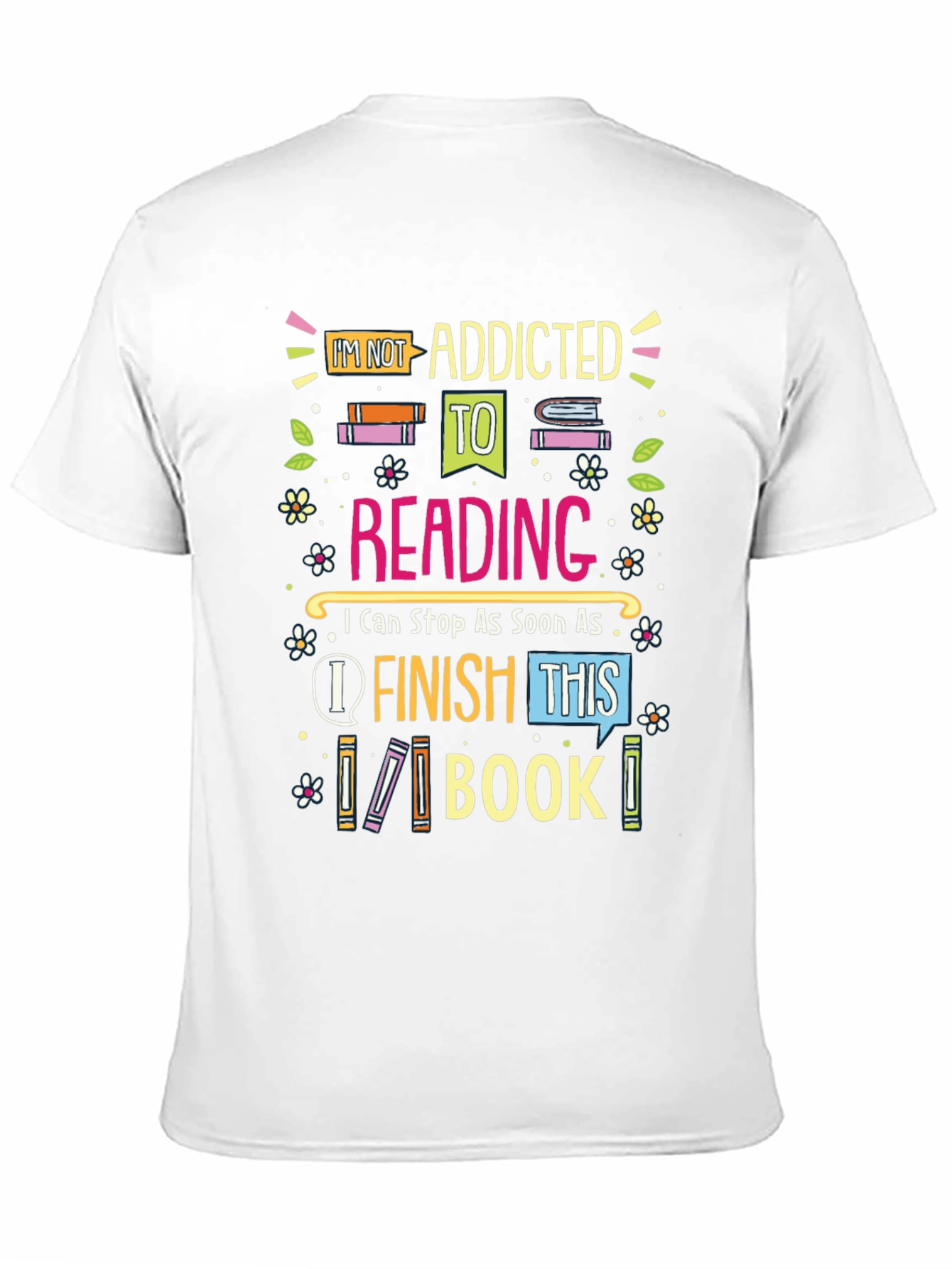 Addicted to Reading Graphic Tee