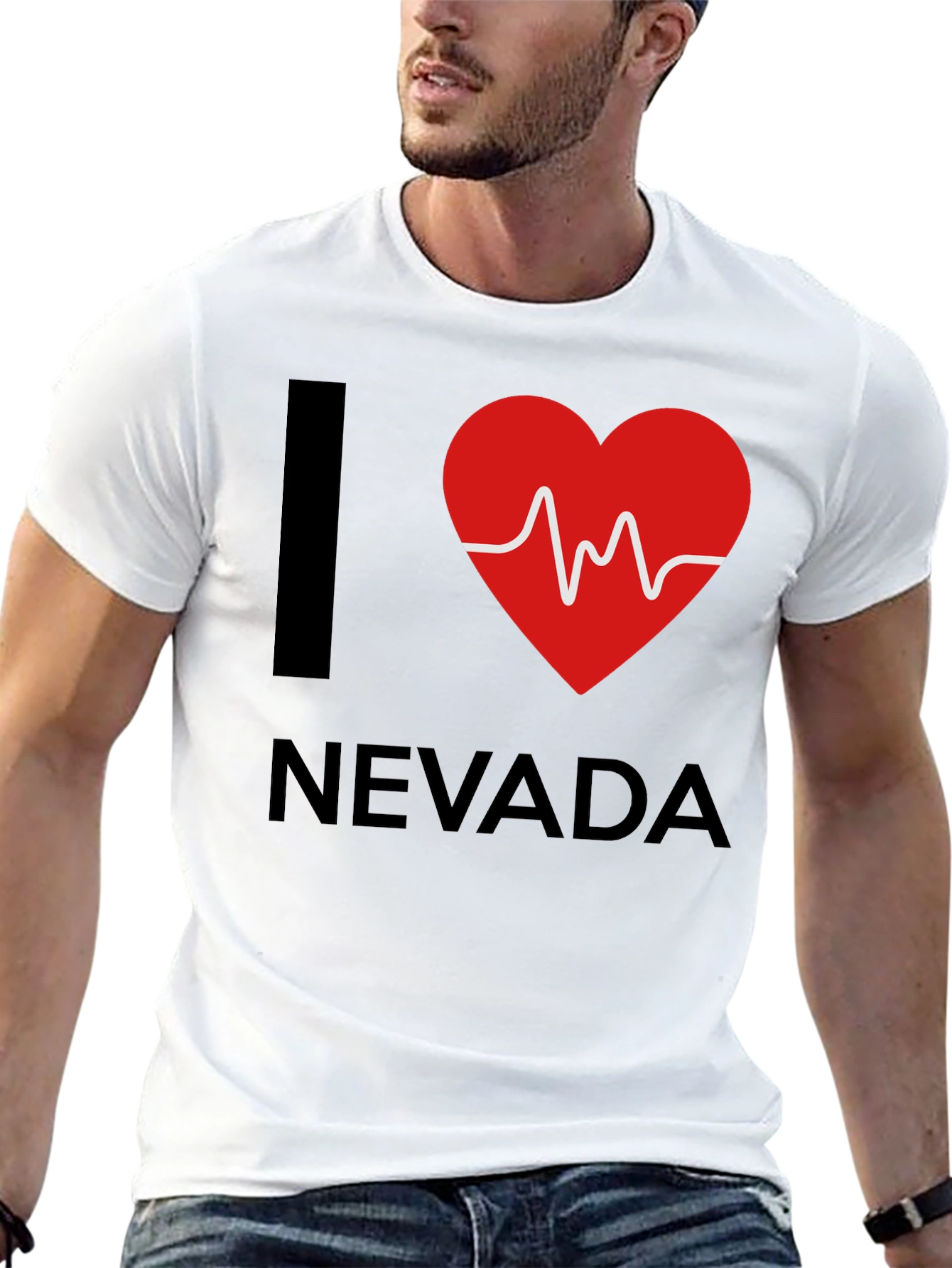 I Heart Nevada Graphic T-Shirt