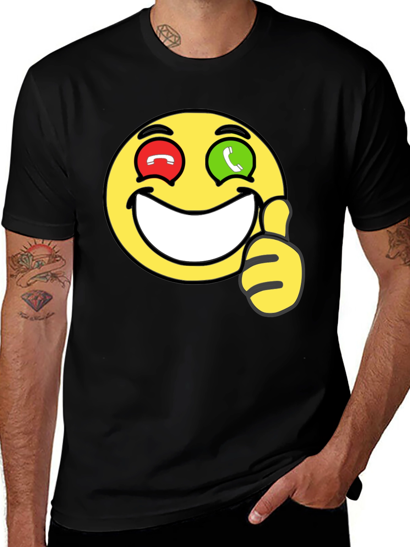 Emoji Thumbs Up T-Shirt - Funny Graphic Tee